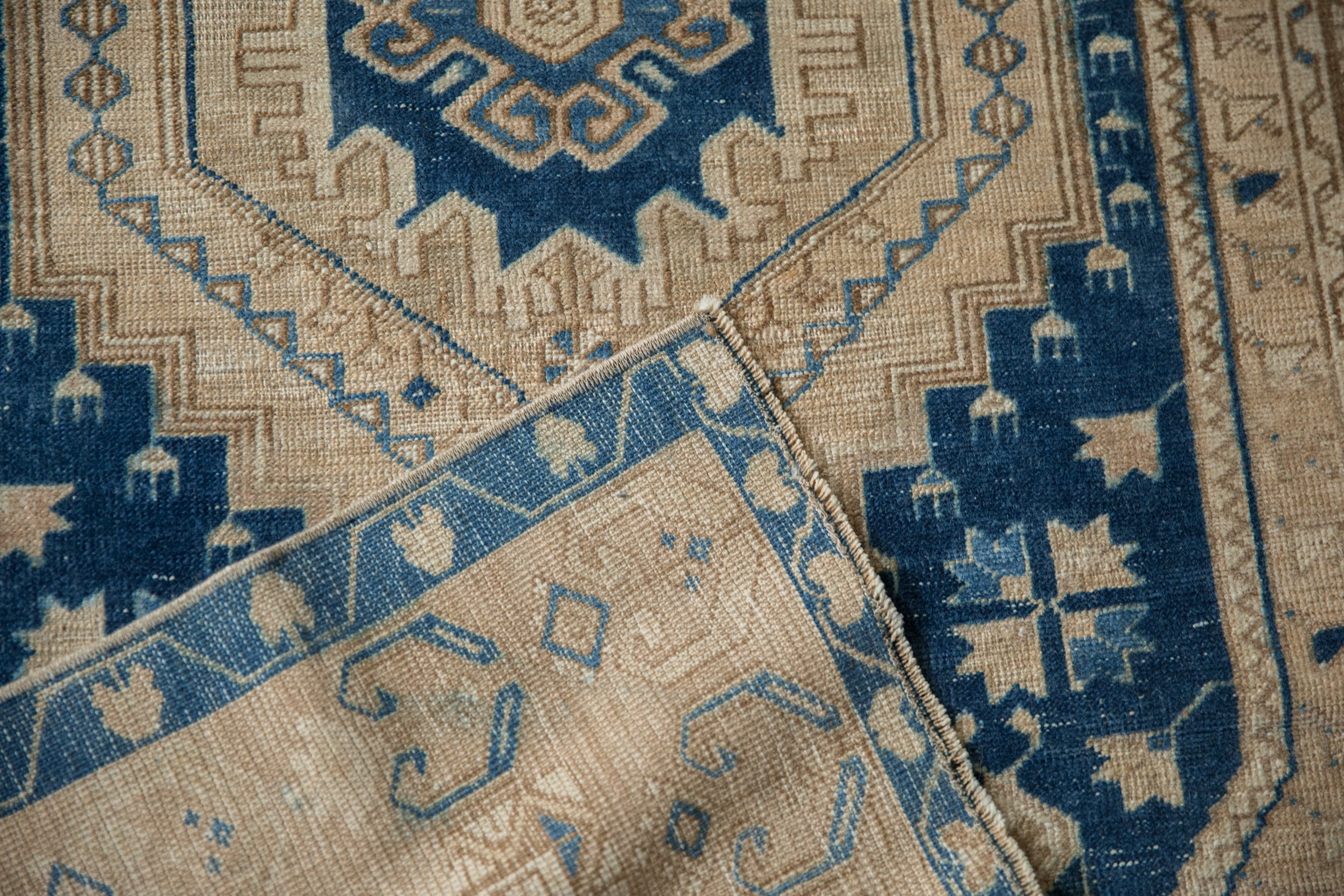 3.5x7 Vintage Distressed Oushak Rug Runner // ONH Item 12077 Image 8