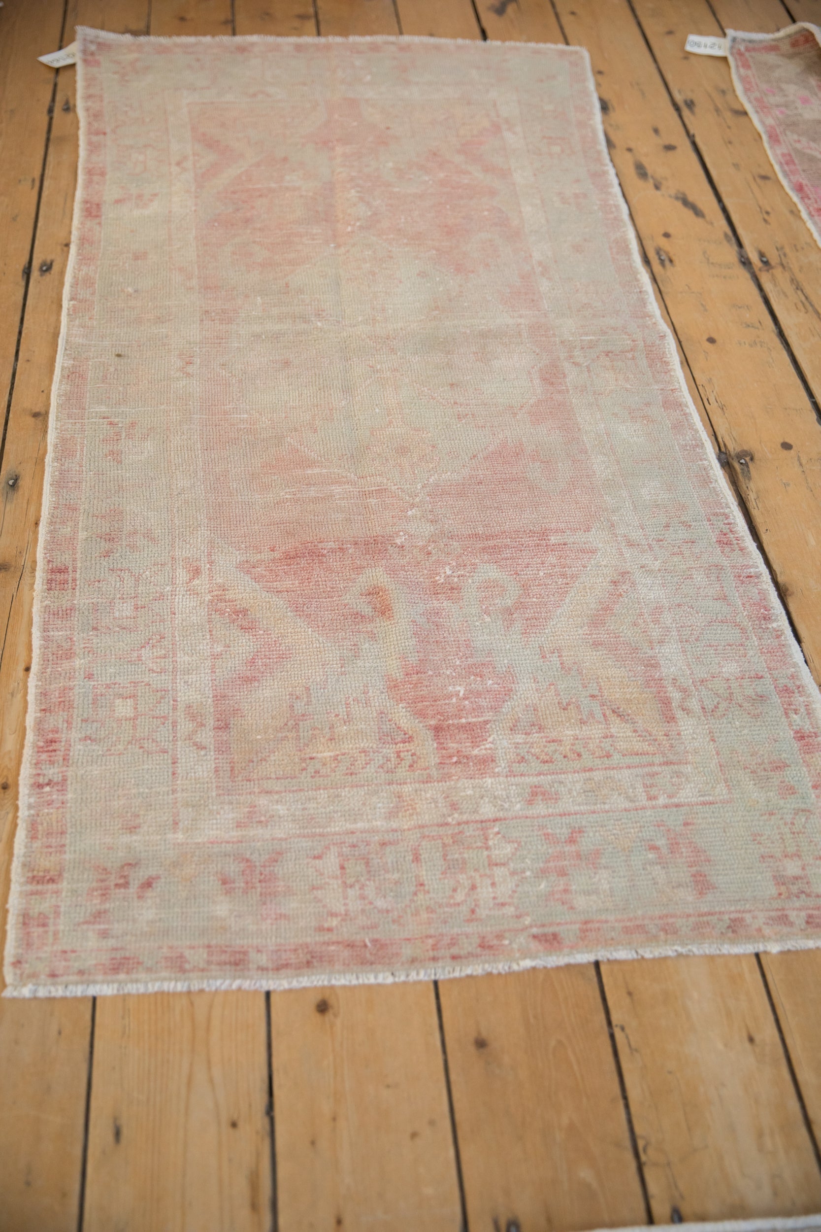 Vintage Distressed Oushak Rug Runner // ONH Item: 12144, Image 3