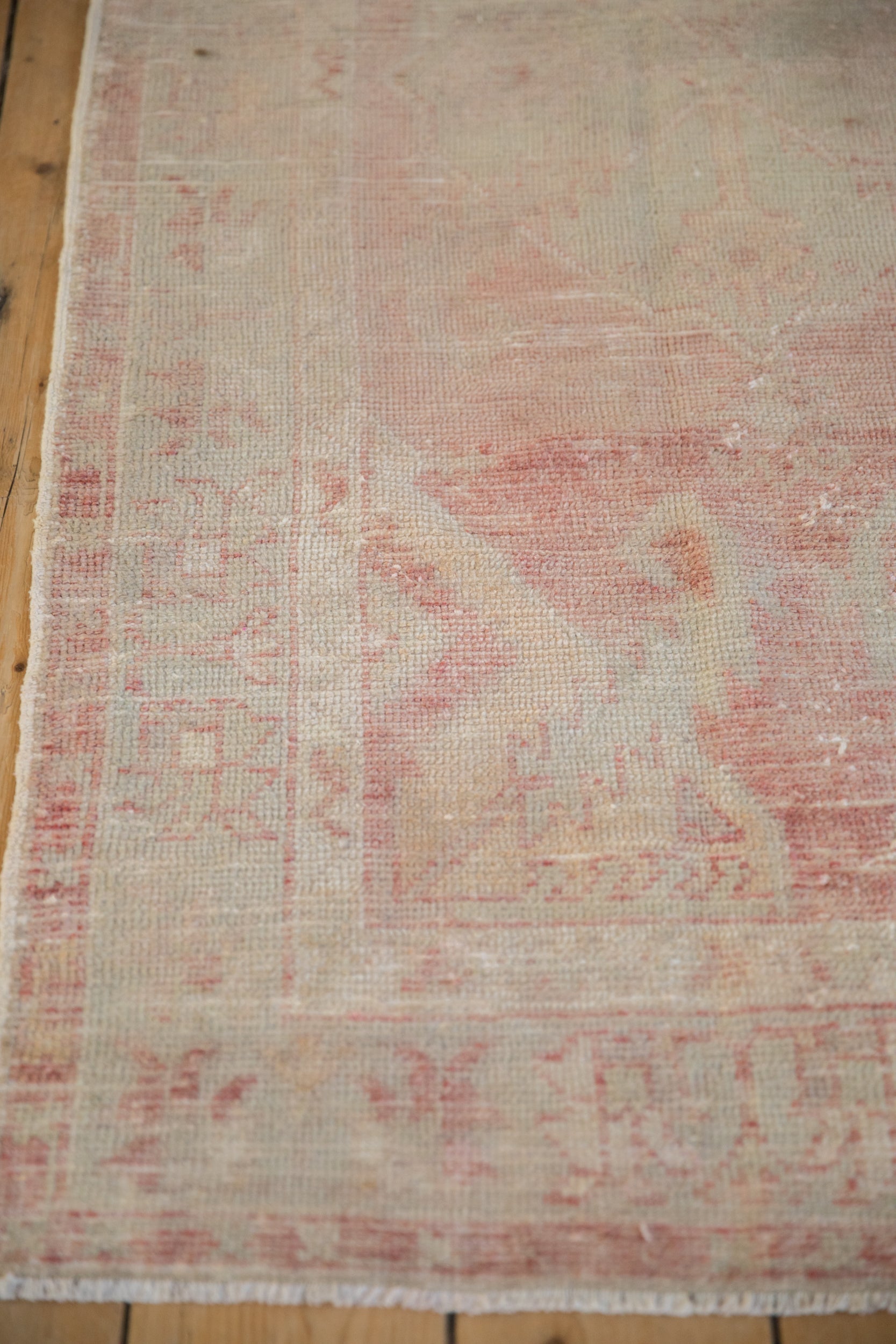Vintage Distressed Oushak Rug Runner // ONH Item: 12144, Image 4