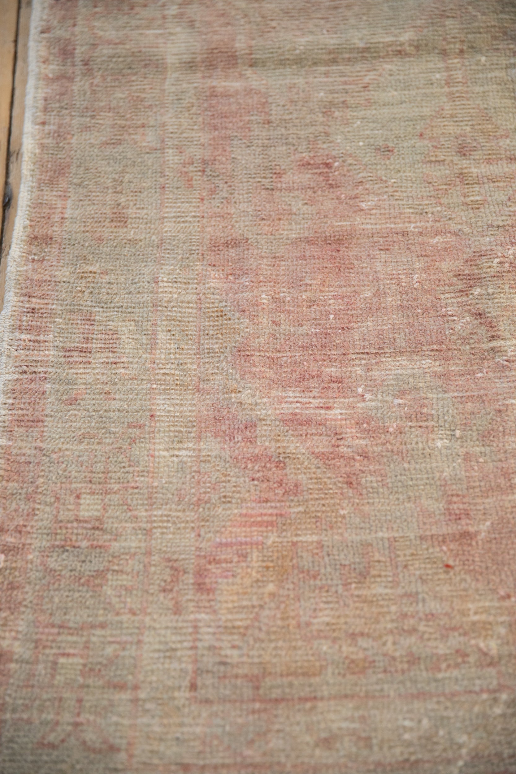 Vintage Distressed Oushak Rug Runner // ONH Item: 12144, Image 6