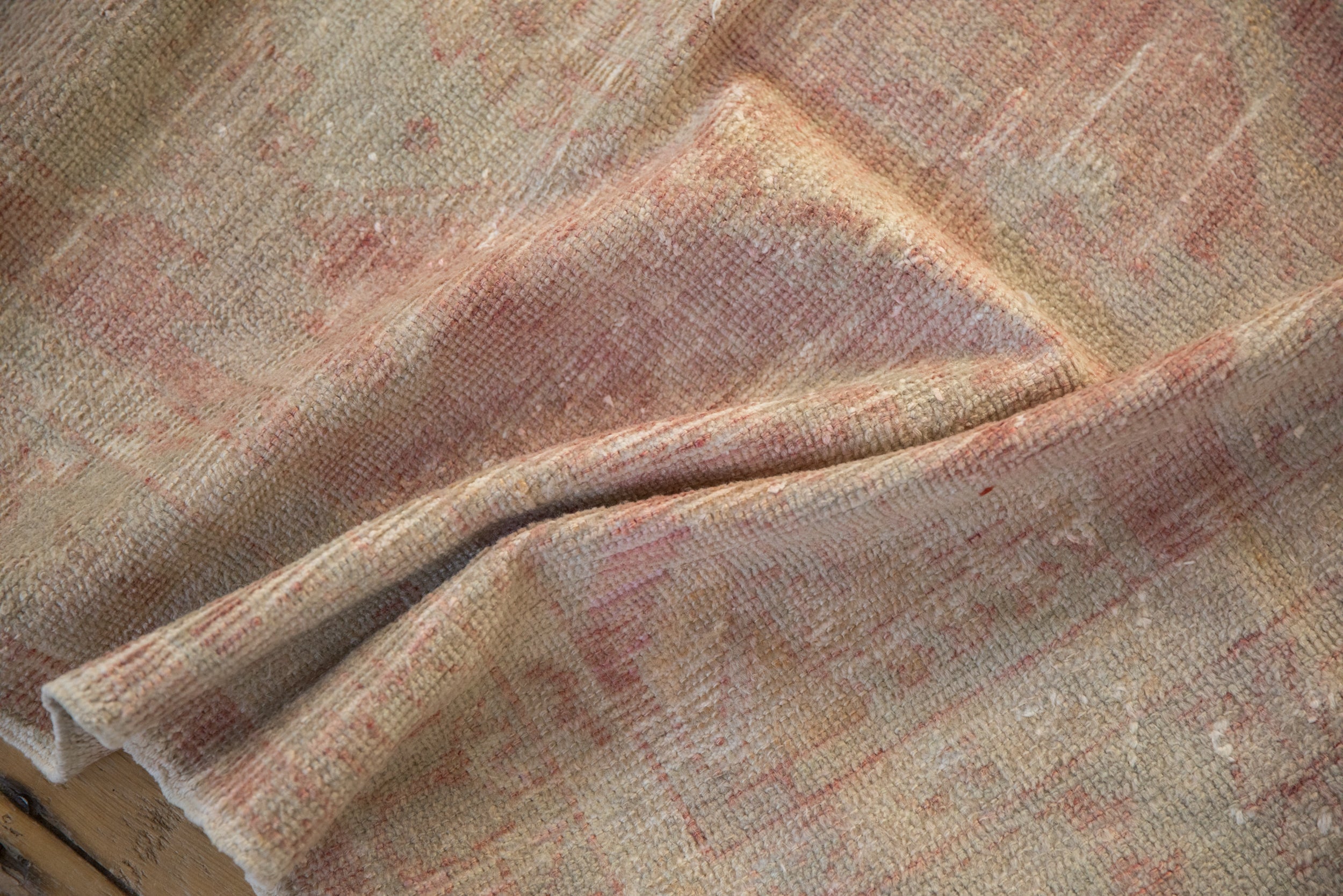 Vintage Distressed Oushak Rug Runner // ONH Item: 12144, Image 7