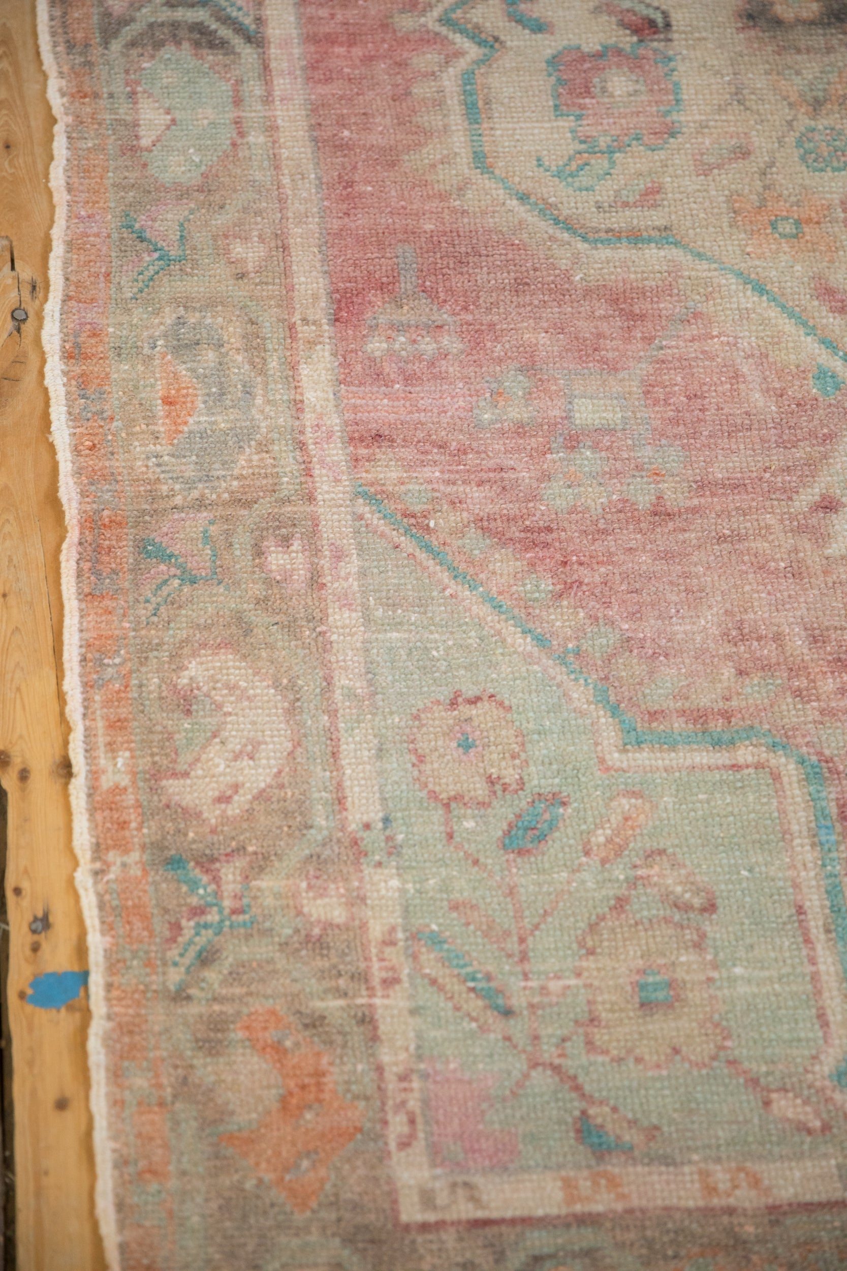 Vintage Distressed Oushak Rug // ONH Item: 12149, Image 4