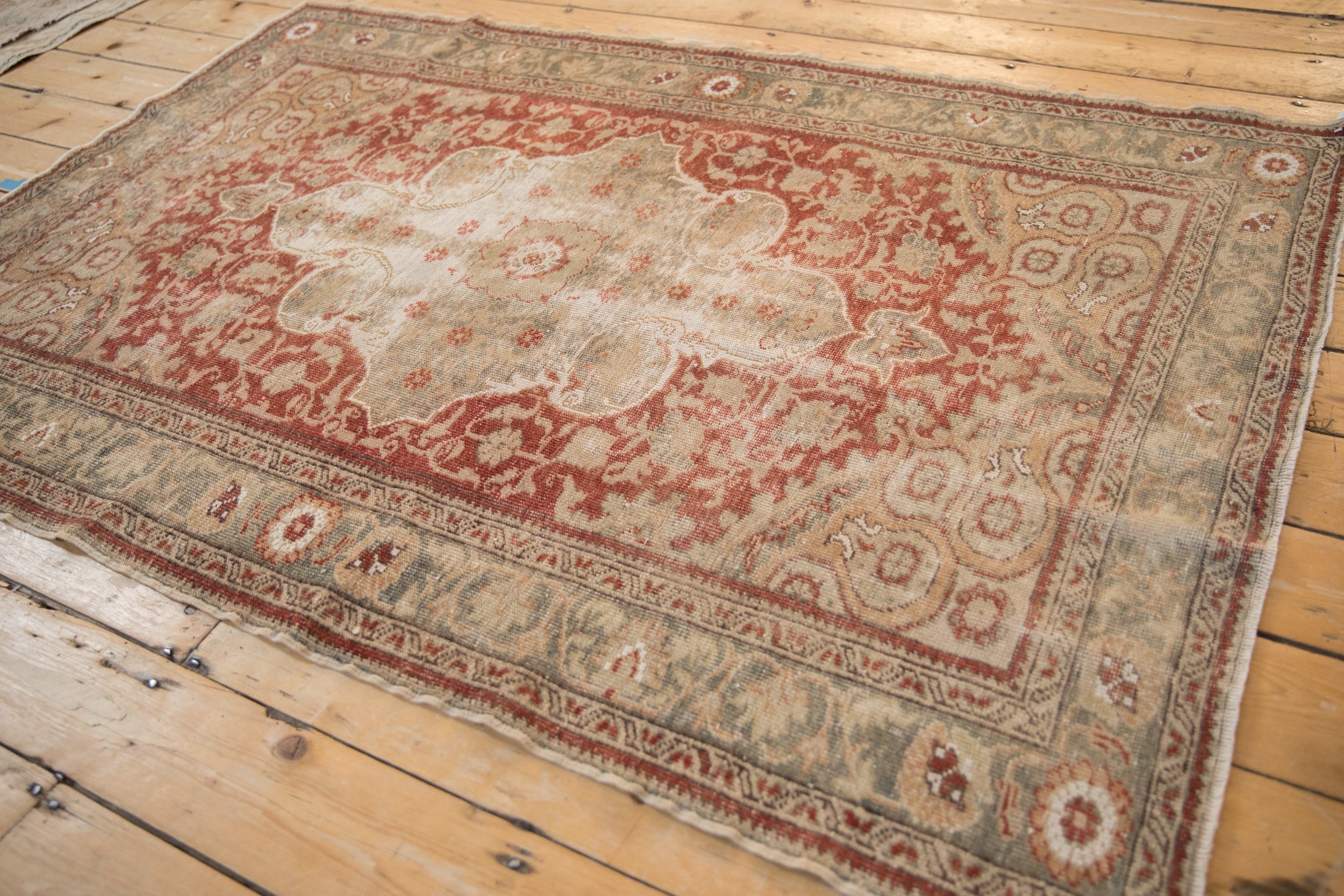 Vintage Distressed Anatolian Rug // ONH Item: 12173, Image 6