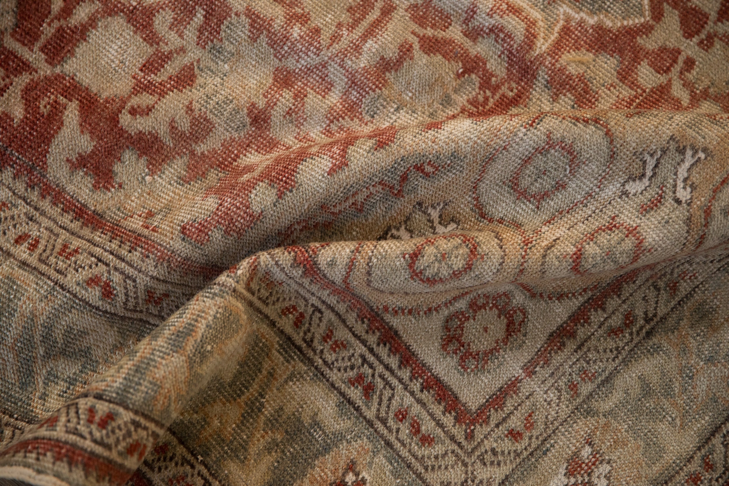 Vintage Distressed Anatolian Rug // ONH Item: 12173, Image 8