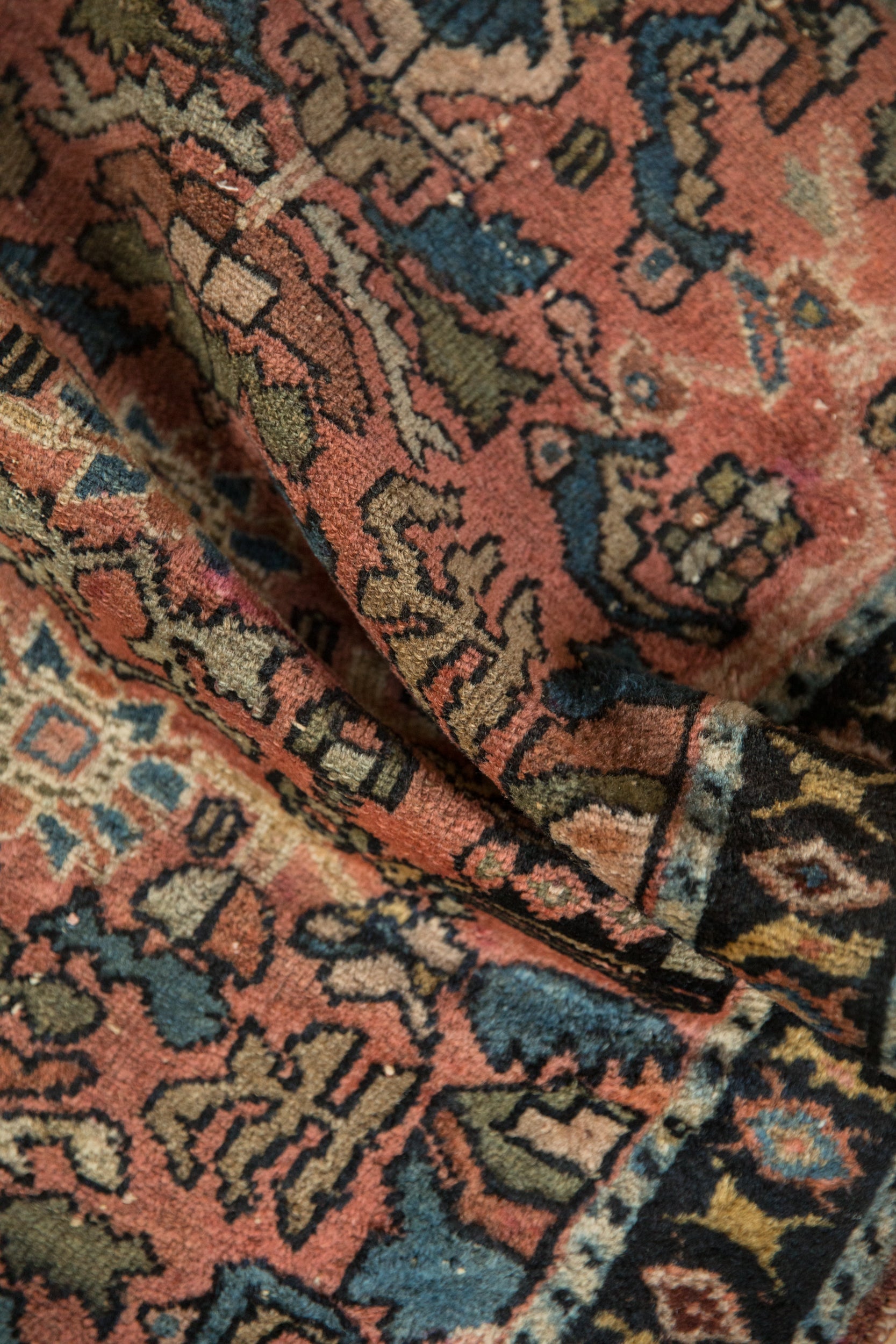 Antique Lilihan Square Rug Mat // ONH Item: 12189, Image 6