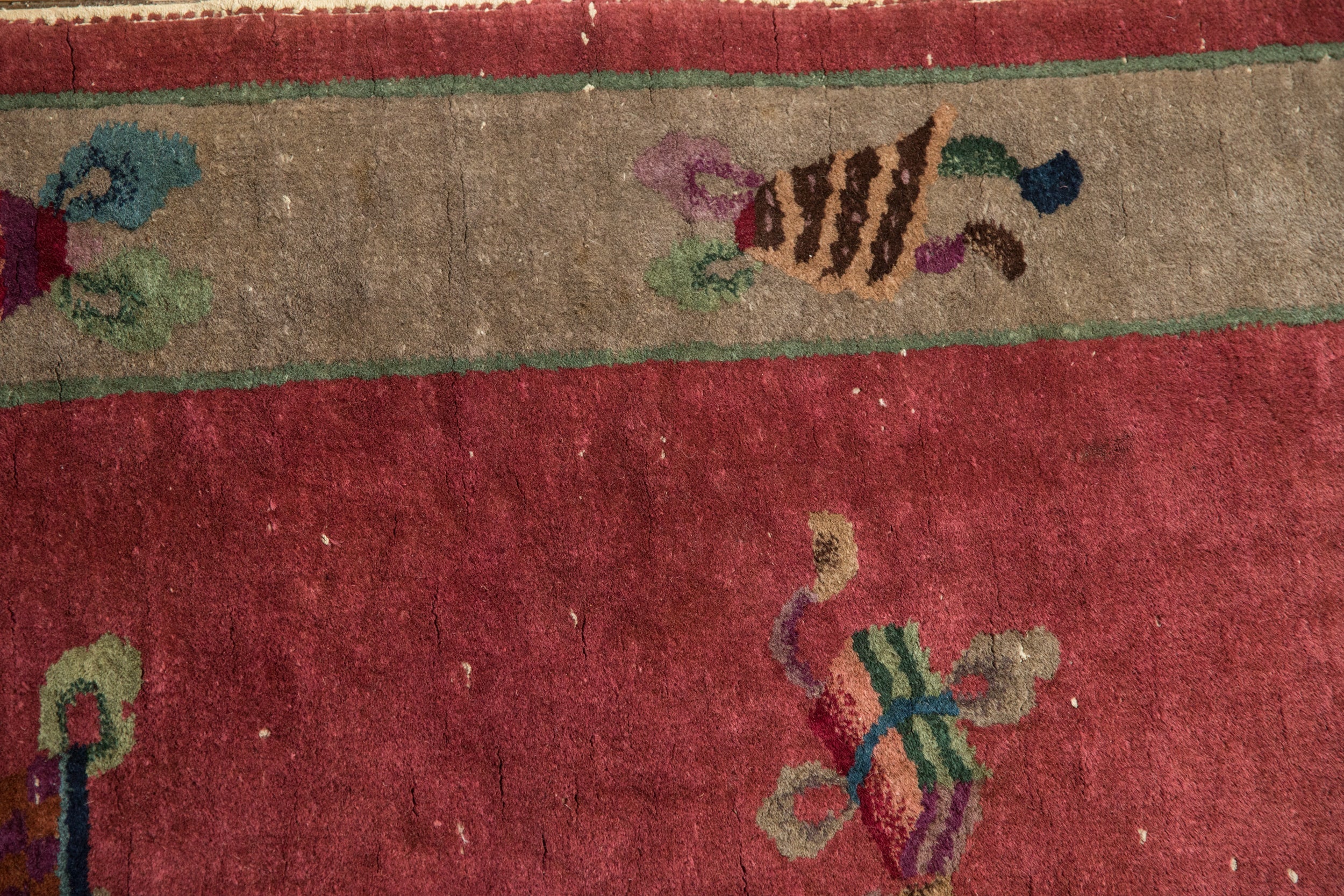 Antique Art Deco Rug Runner // ONH Item: 12223, Image 2