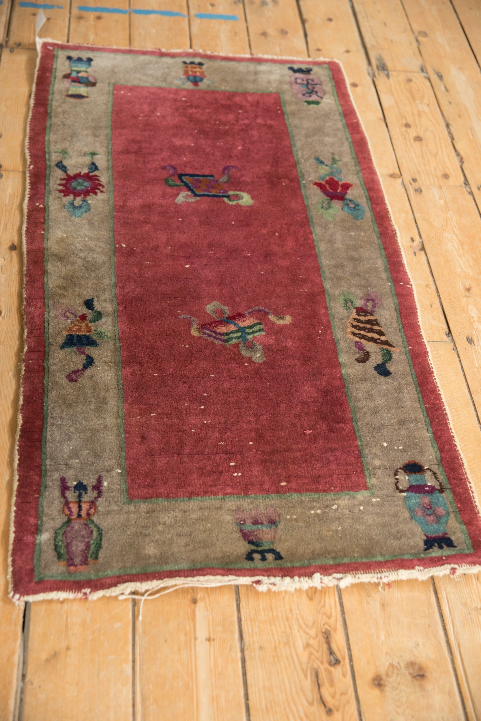 Antique Art Deco Rug Runner // ONH Item: 12223, Image 3