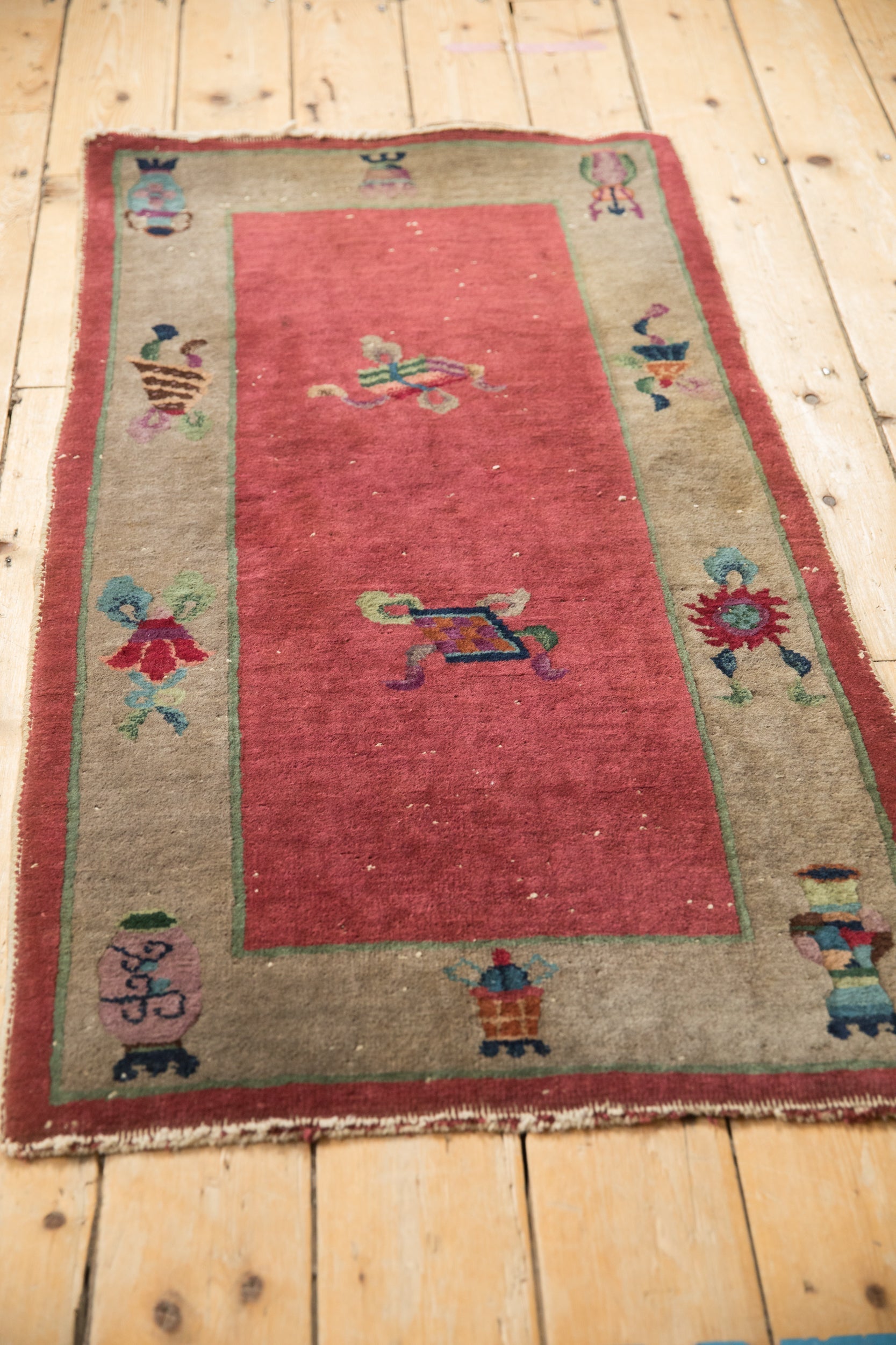 Antique Art Deco Rug Runner // ONH Item: 12223, Image 4