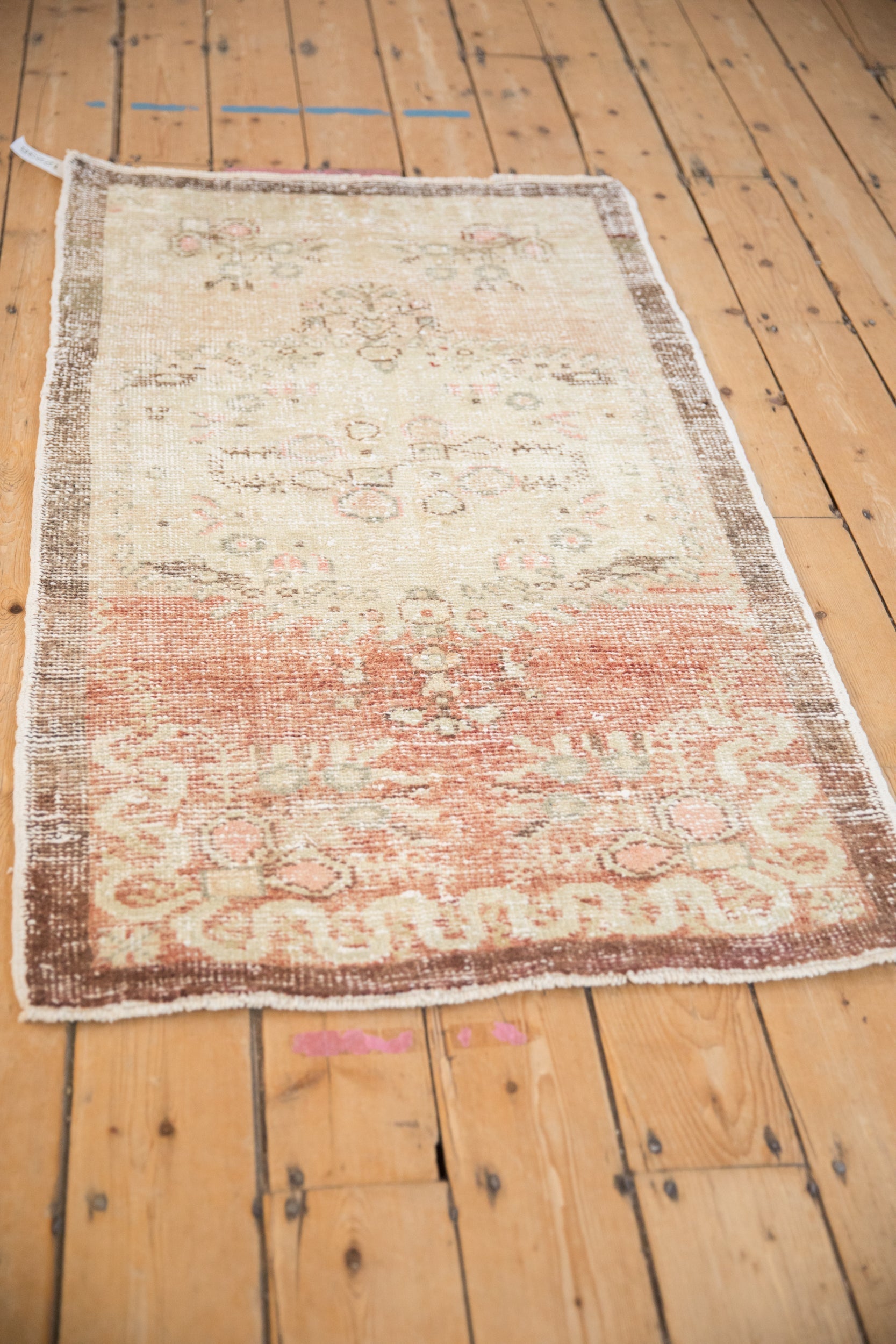 Vintage Distressed Oushak Rug Runner // ONH Item: 12236, Image 3