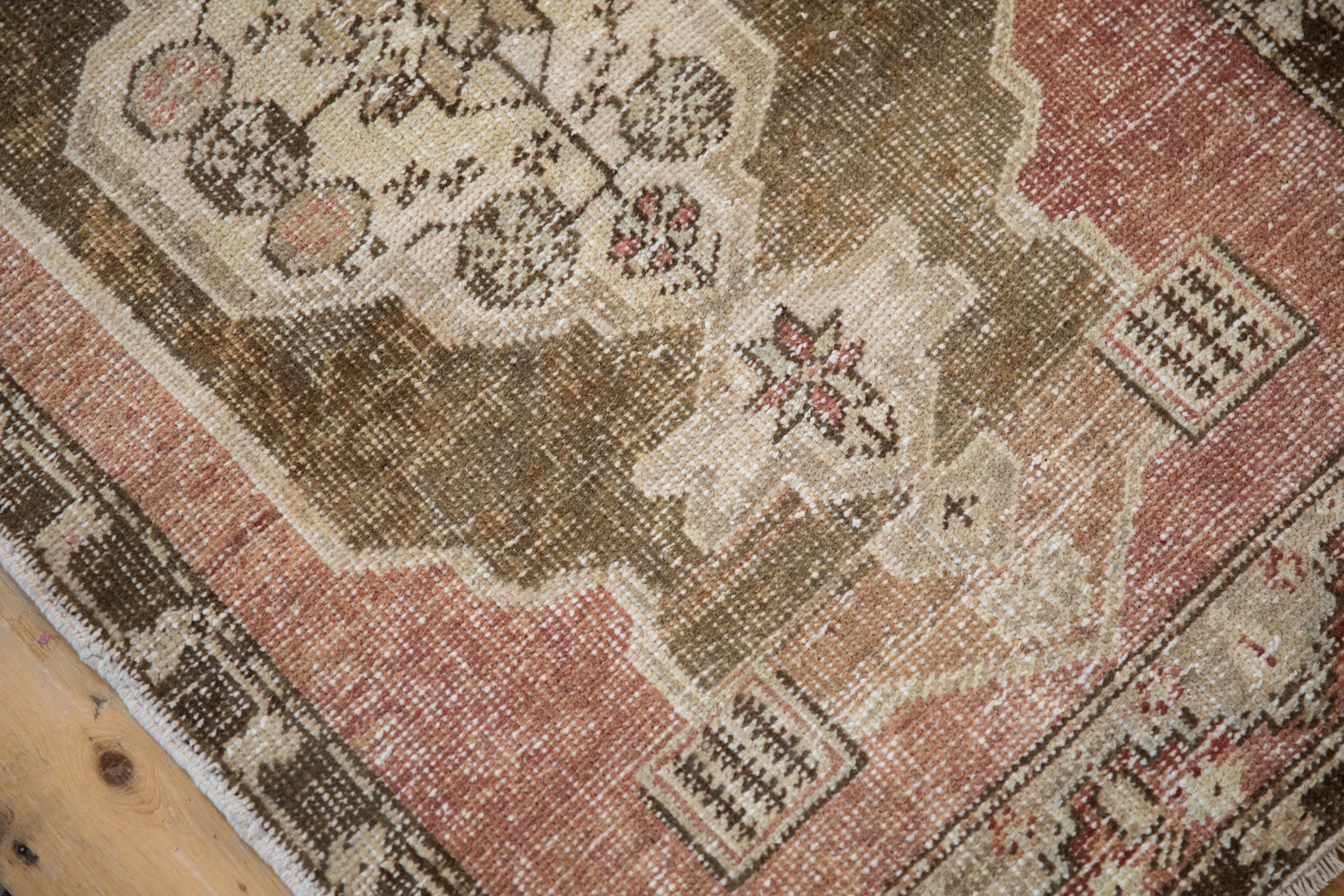 Vintage Distressed Oushak Rug // ONH Item: 12237, Image 6