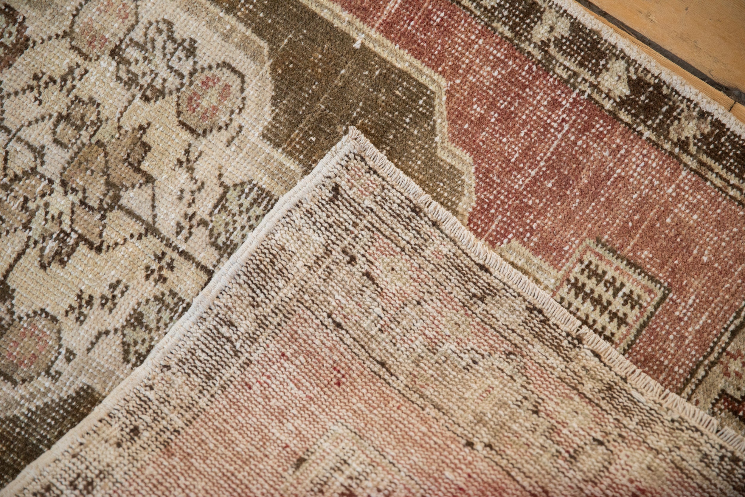 Vintage Distressed Oushak Rug // ONH Item: 12237, Image 8