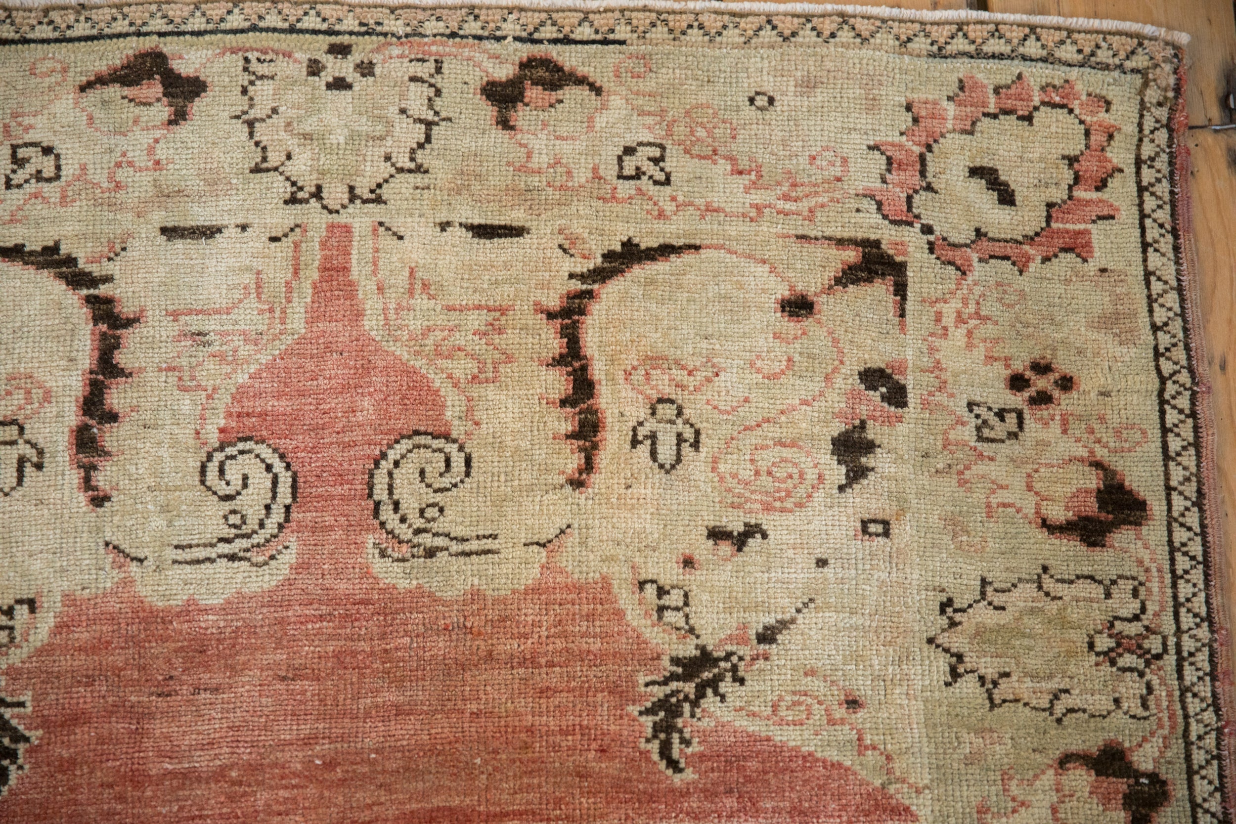 Vintage Distressed Oushak Rug Runner // ONH Item: 12242, Image 2