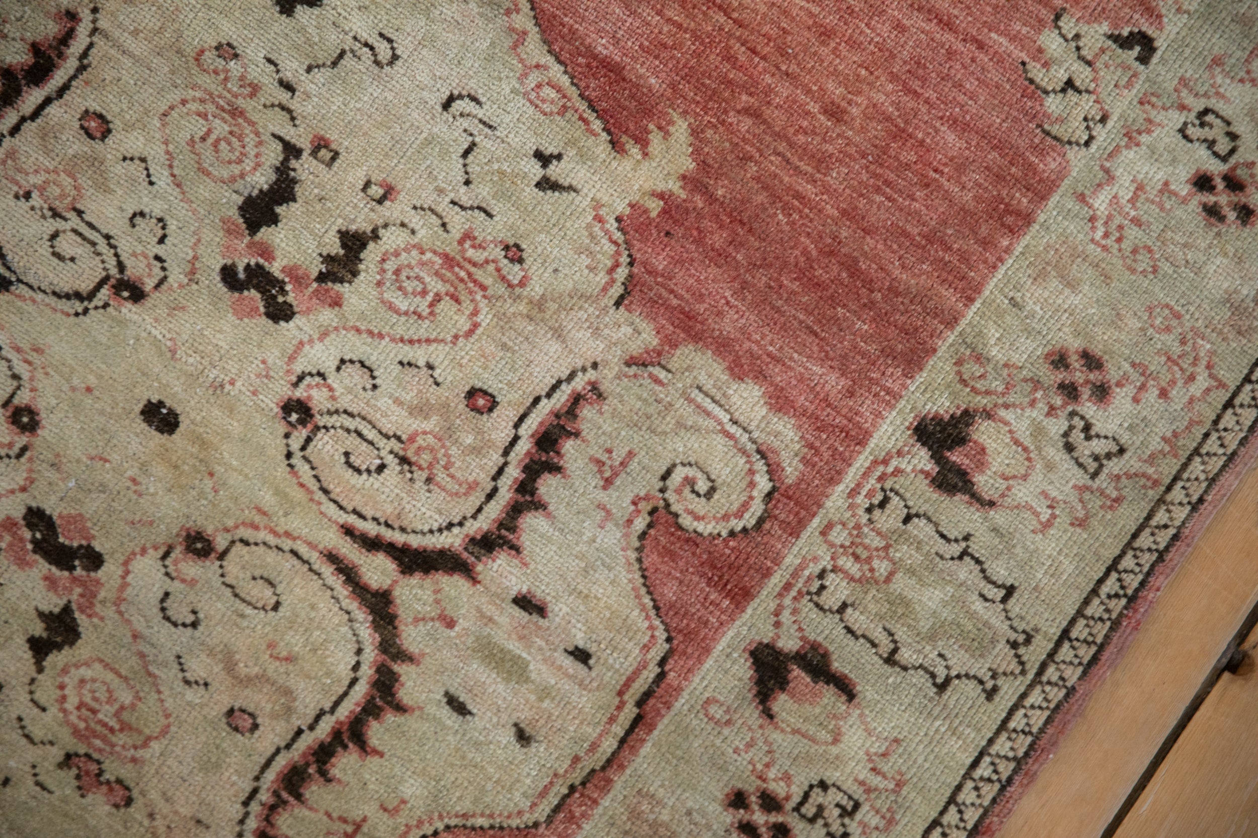 Vintage Distressed Oushak Rug Runner // ONH Item: 12242, Image 5