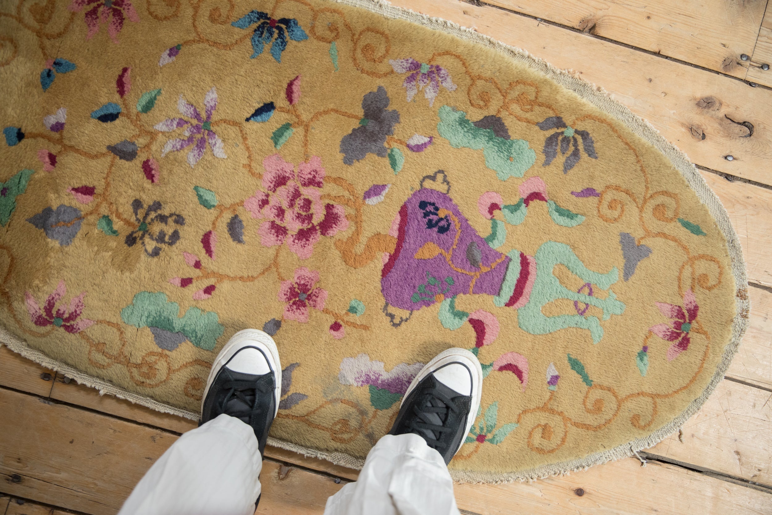 Antique Art Deco Rug Runner // ONH Item: 12264, Image 1