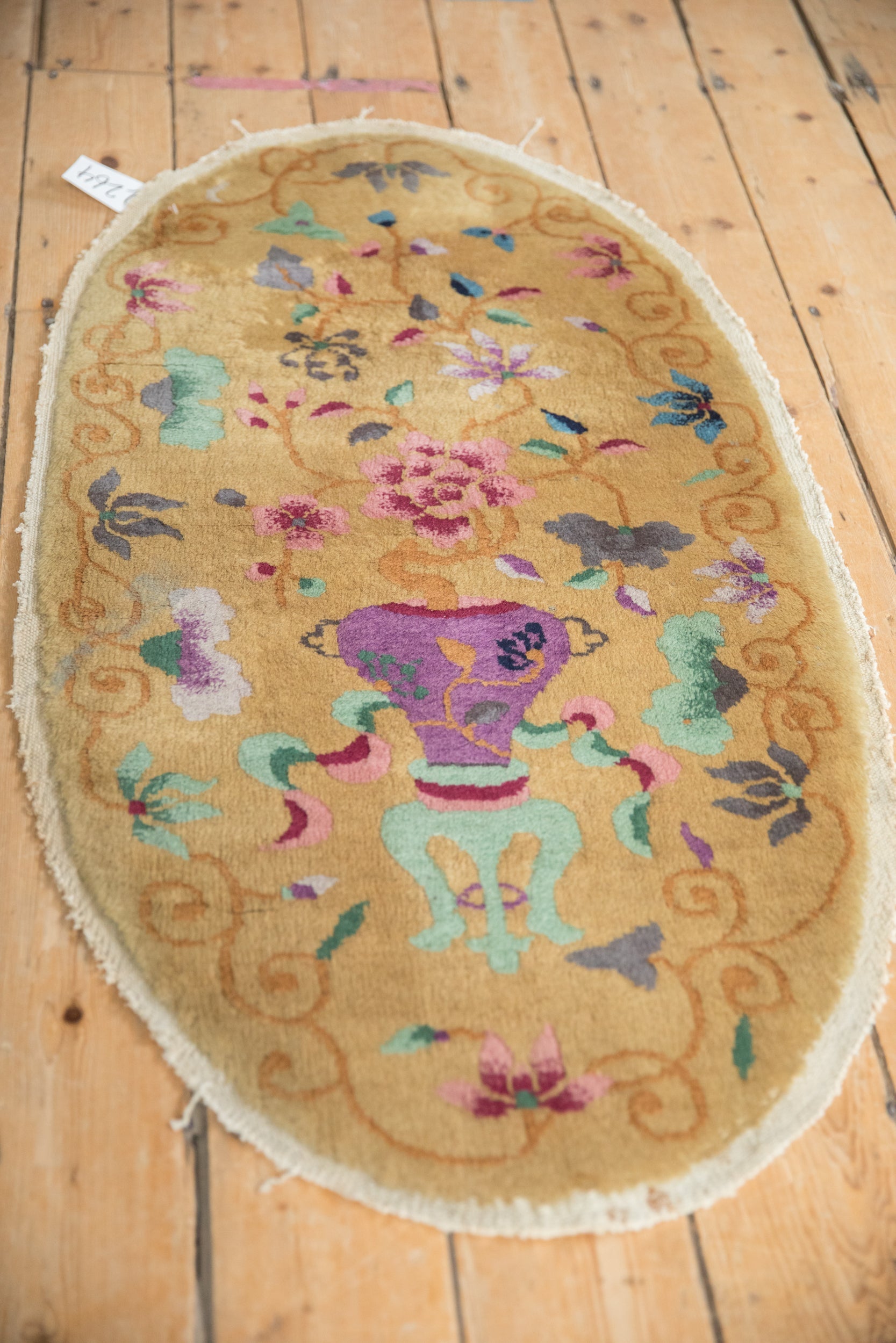 Antique Art Deco Rug Runner // ONH Item: 12264, Image 3