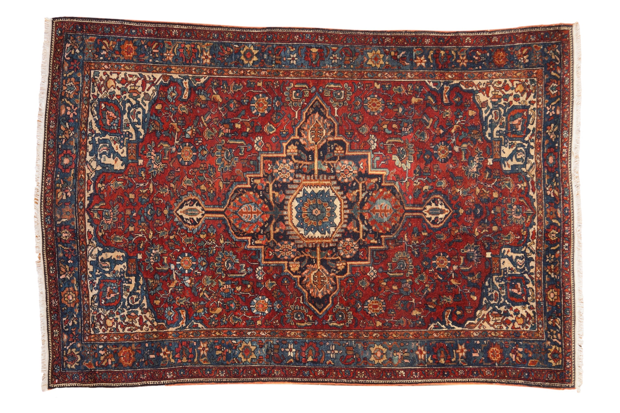 Antique Fine Malayer Rug // ONH Item: 12302