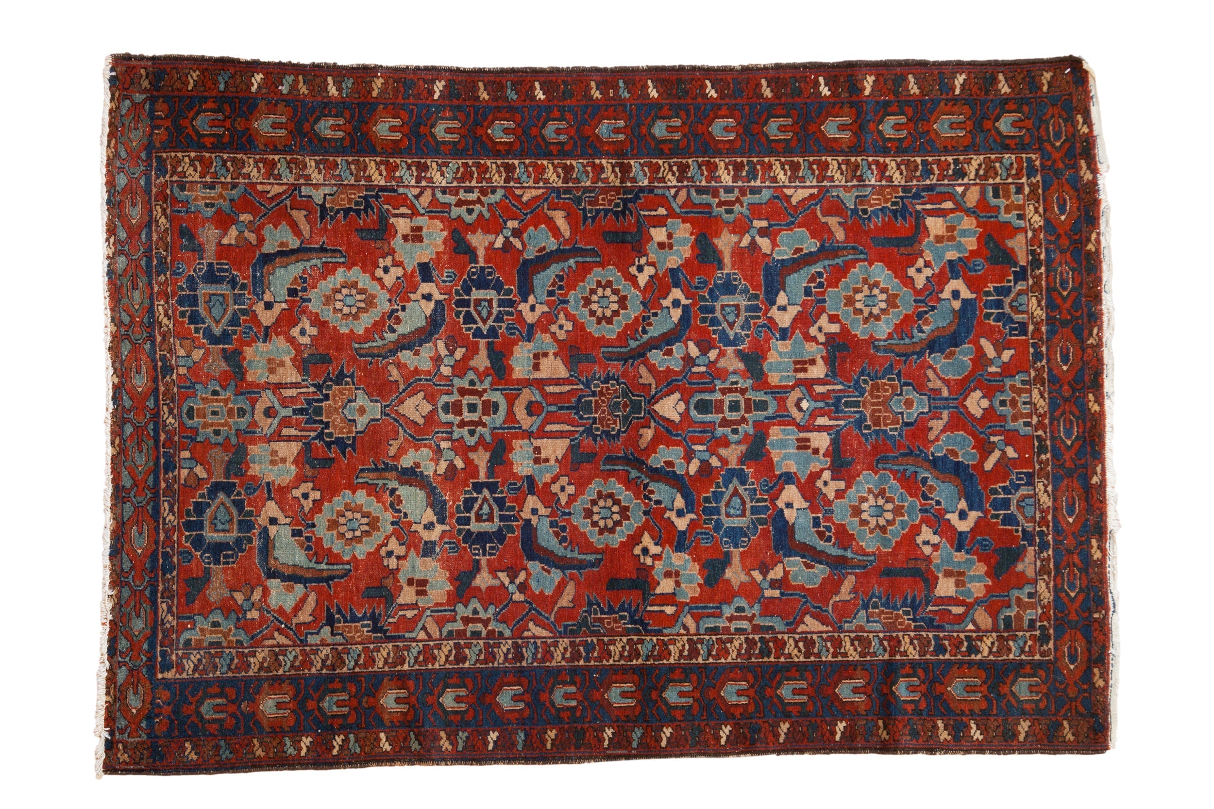 Antique Fine Malayer Rug // ONH Item: 12303