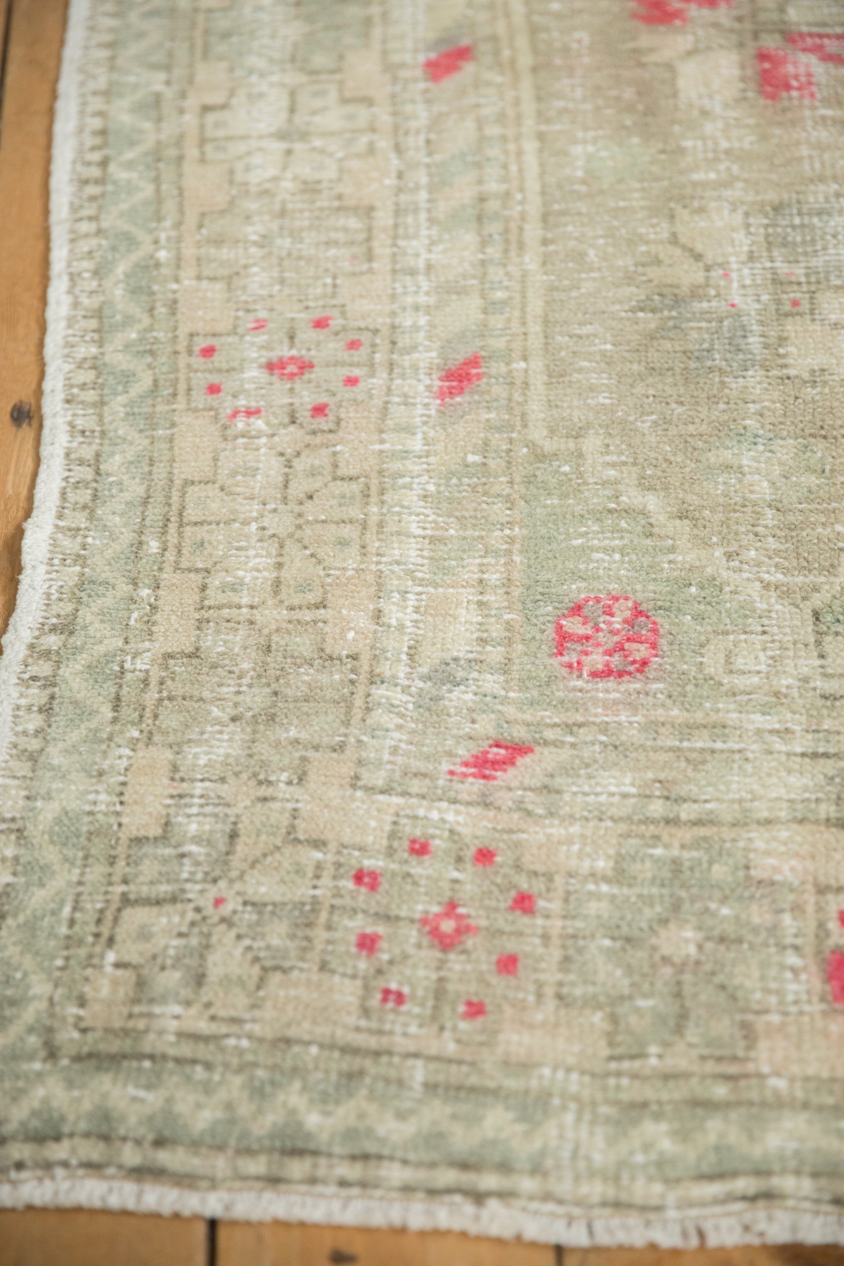 Vintage Distressed Oushak Rug Runner // ONH Item: 12404, Image 4