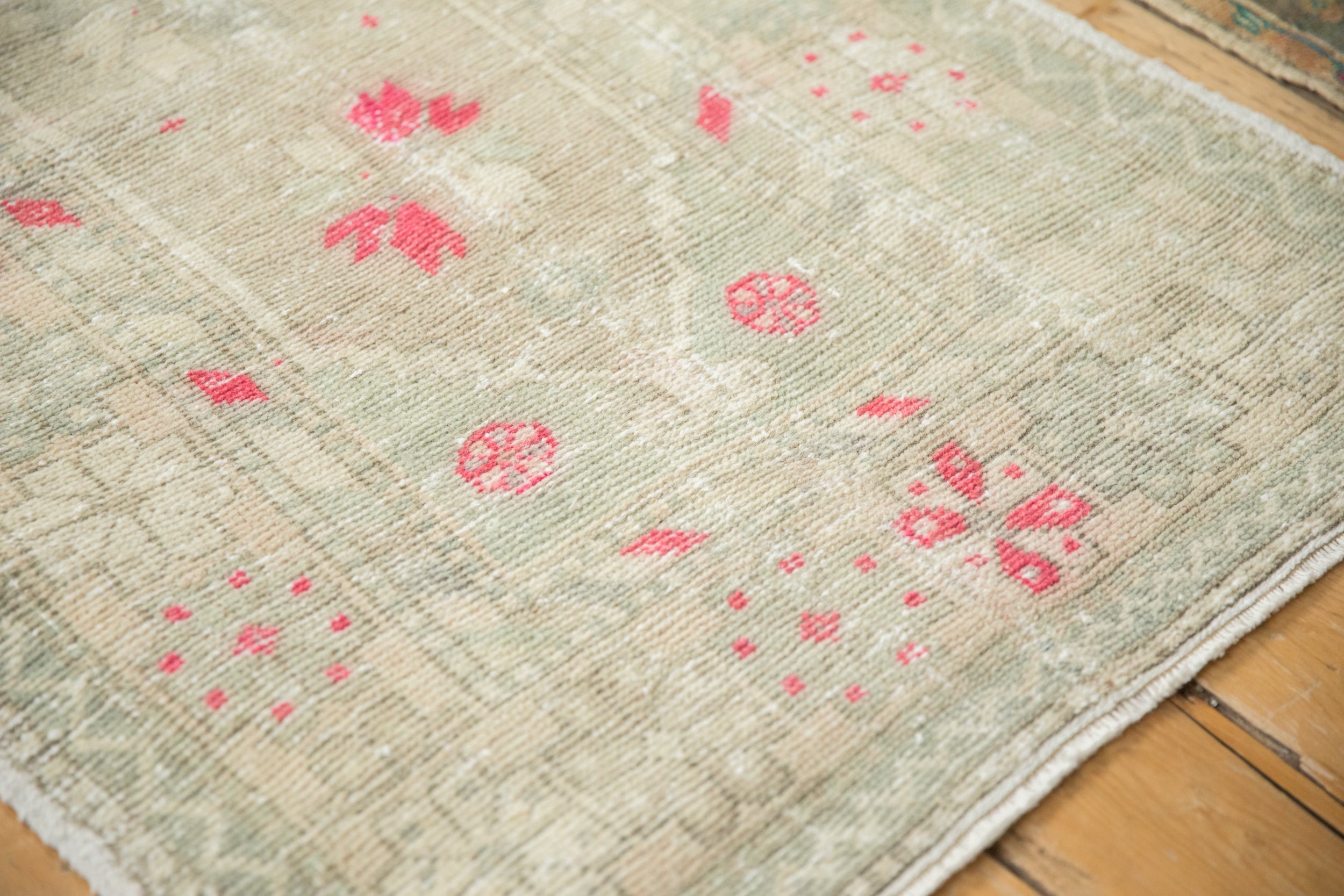 Vintage Distressed Oushak Rug Runner // ONH Item: 12404, Image 6