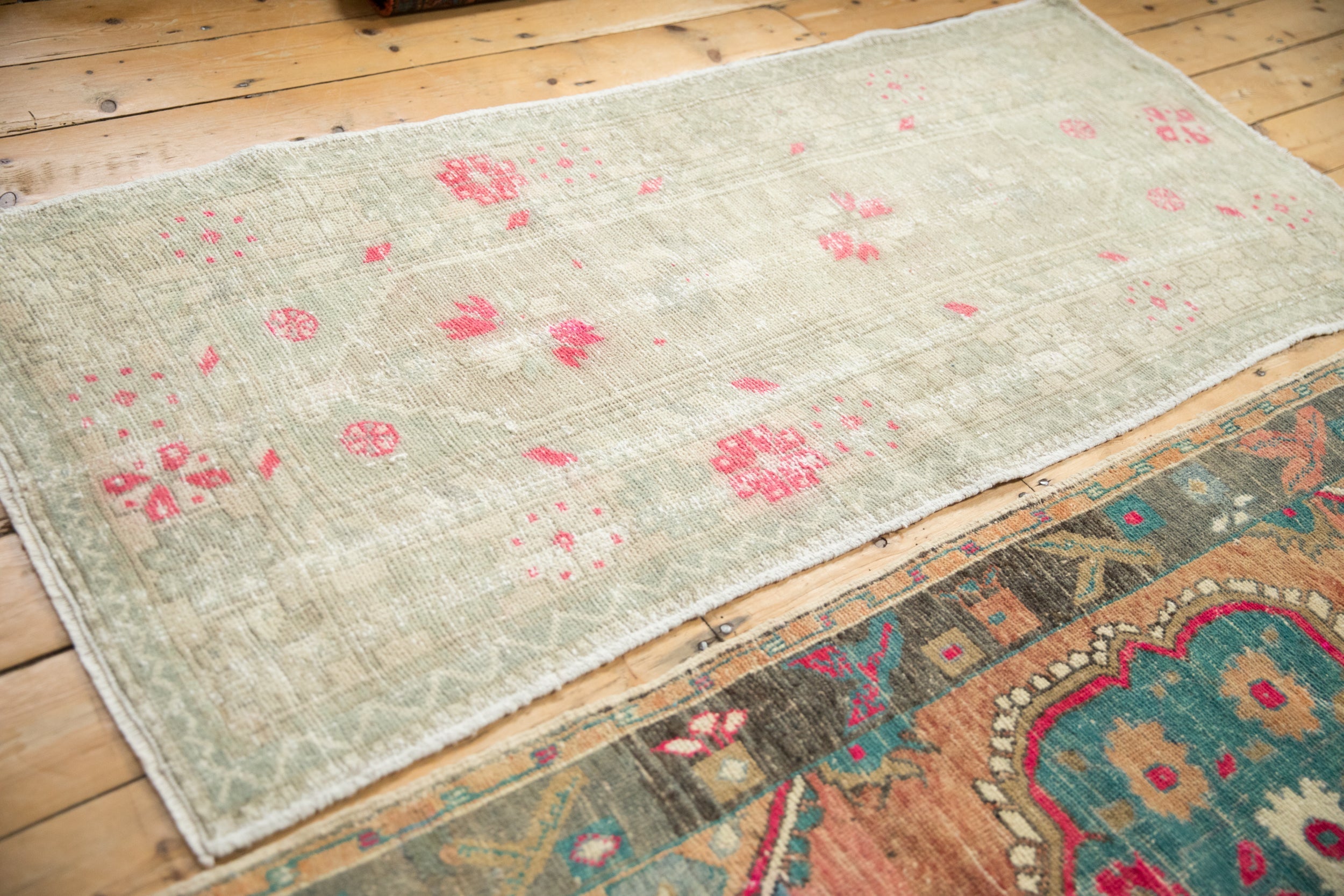 Vintage Distressed Oushak Rug Runner // ONH Item: 12404, Image 8
