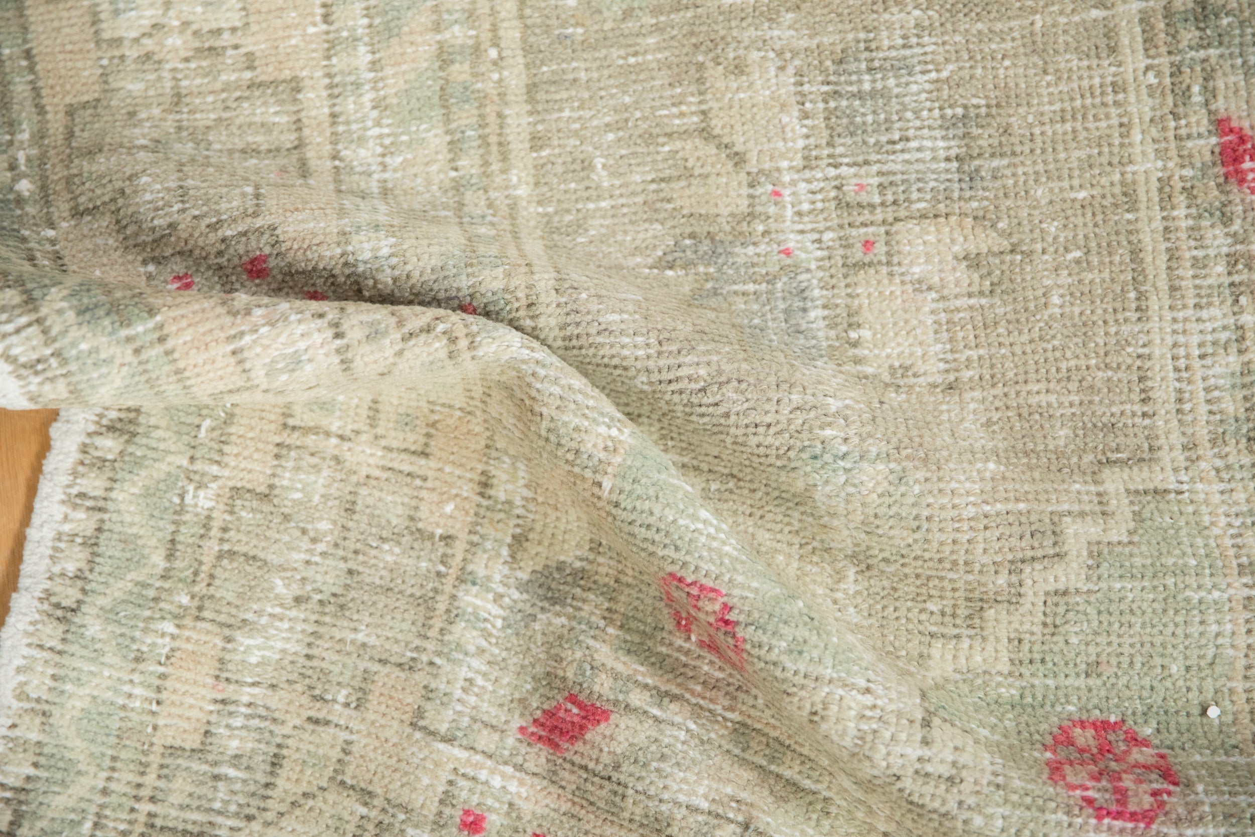 Vintage Distressed Oushak Rug Runner // ONH Item: 12404, Image 9