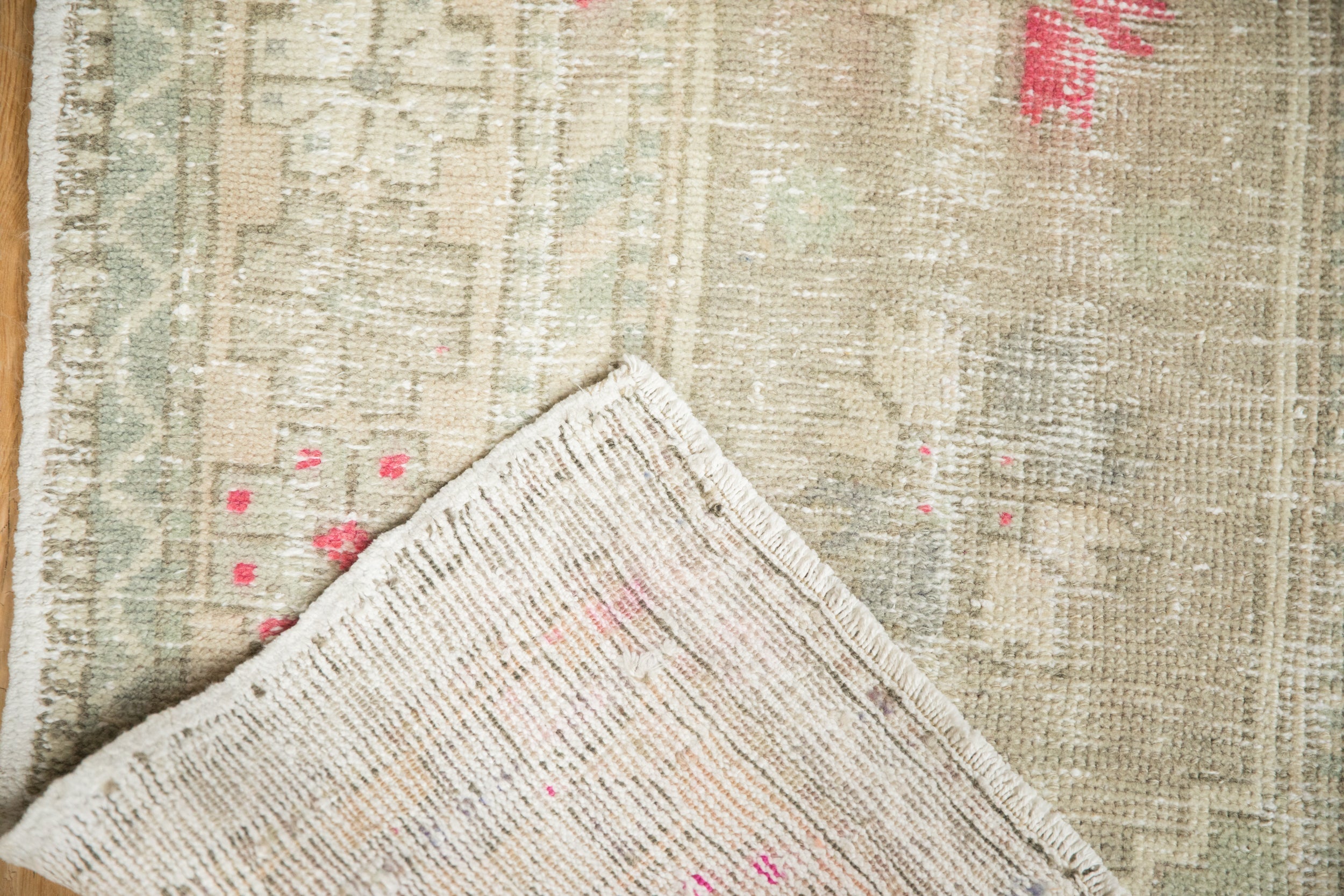 Vintage Distressed Oushak Rug Runner // ONH Item: 12404, Image 10