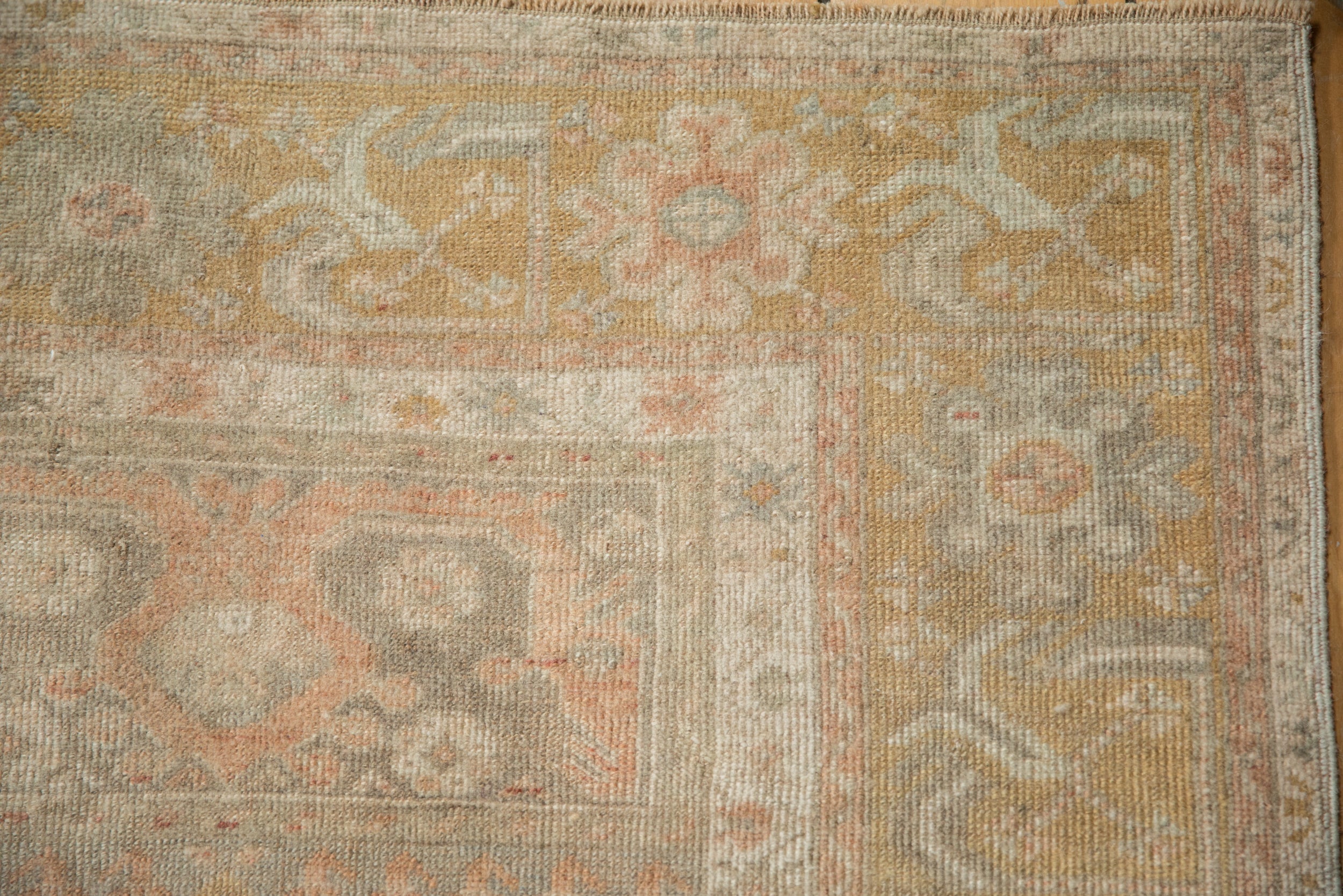 Vintage Distressed Oushak Rug // ONH Item: 12439, Image 2