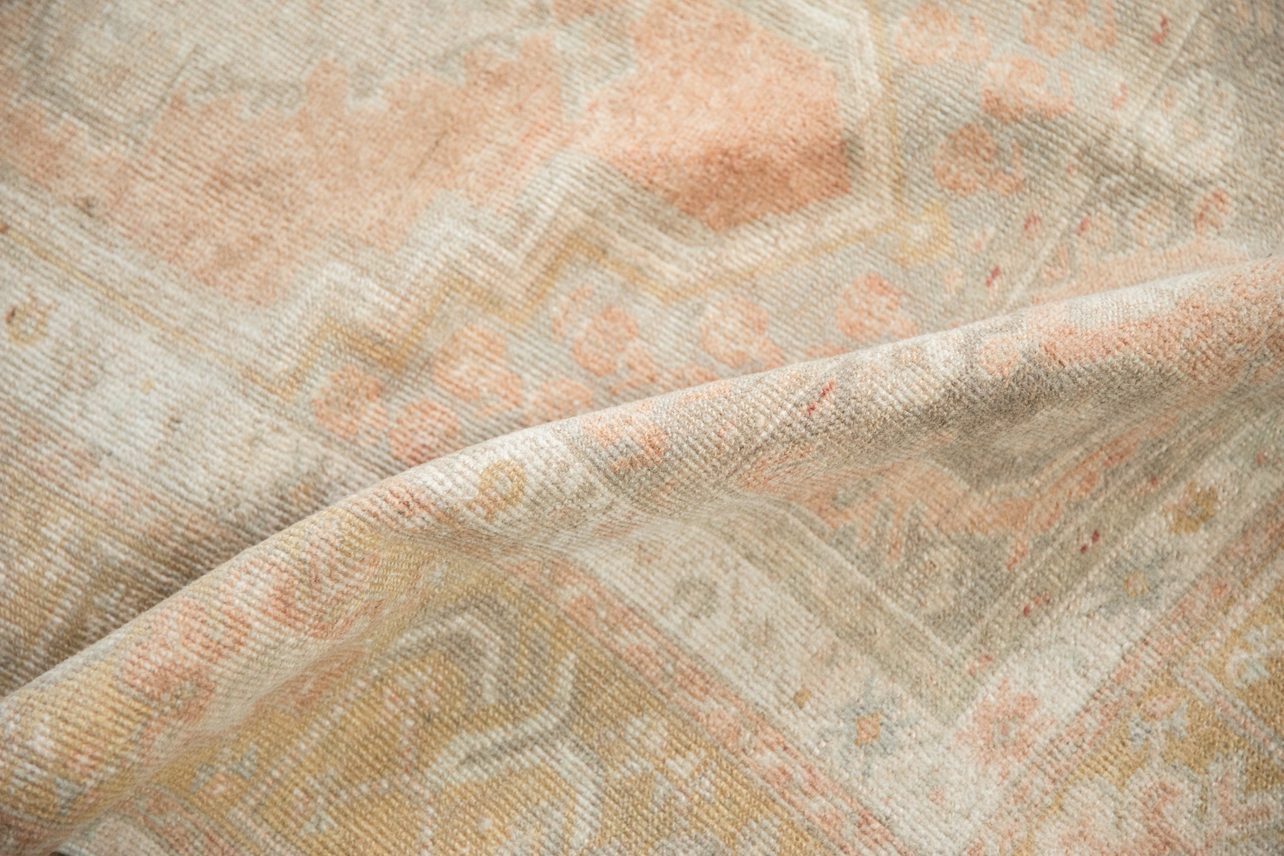 Vintage Distressed Oushak Rug // ONH Item: 12439, Image 5