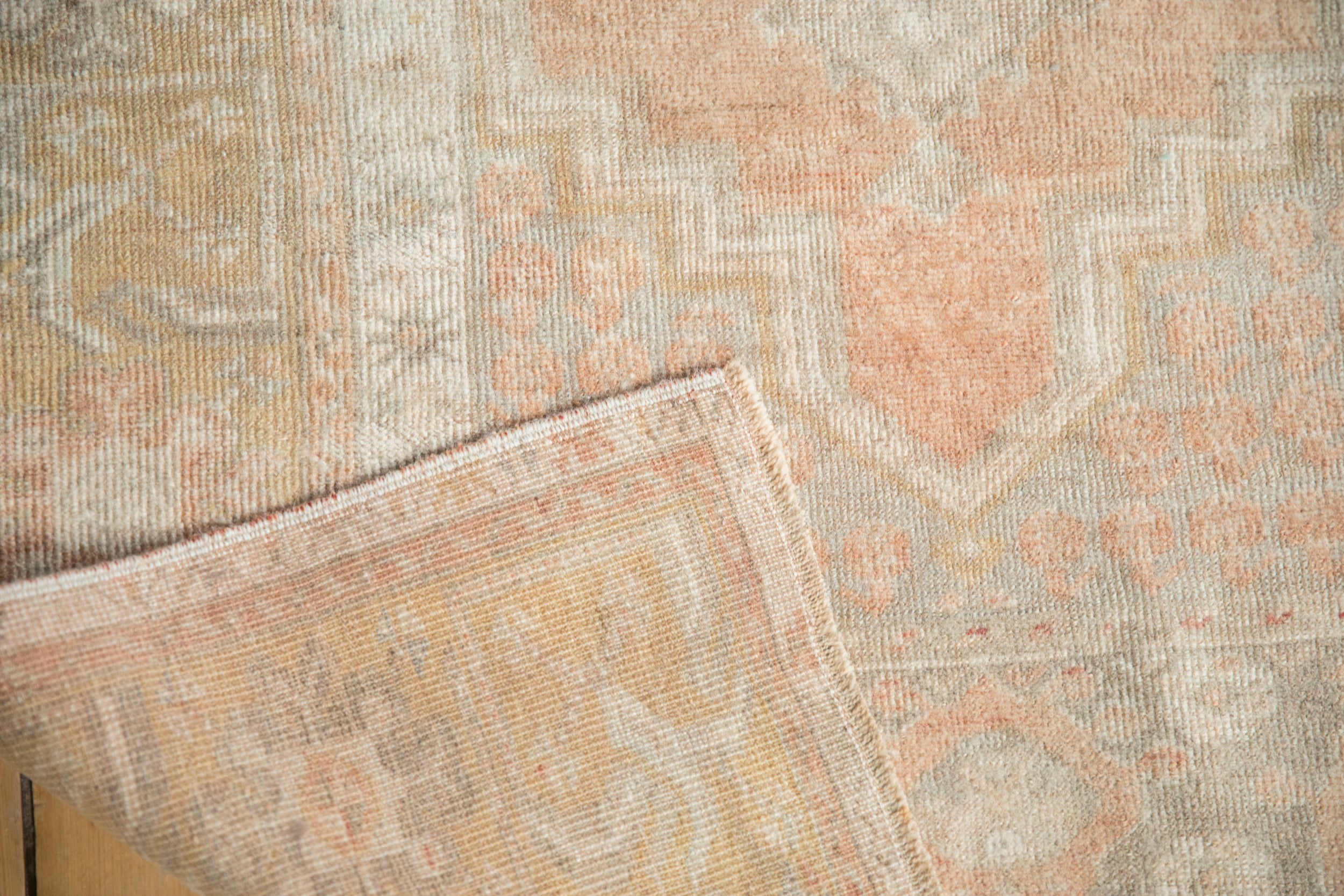 Vintage Distressed Oushak Rug // ONH Item: 12439, Image 6