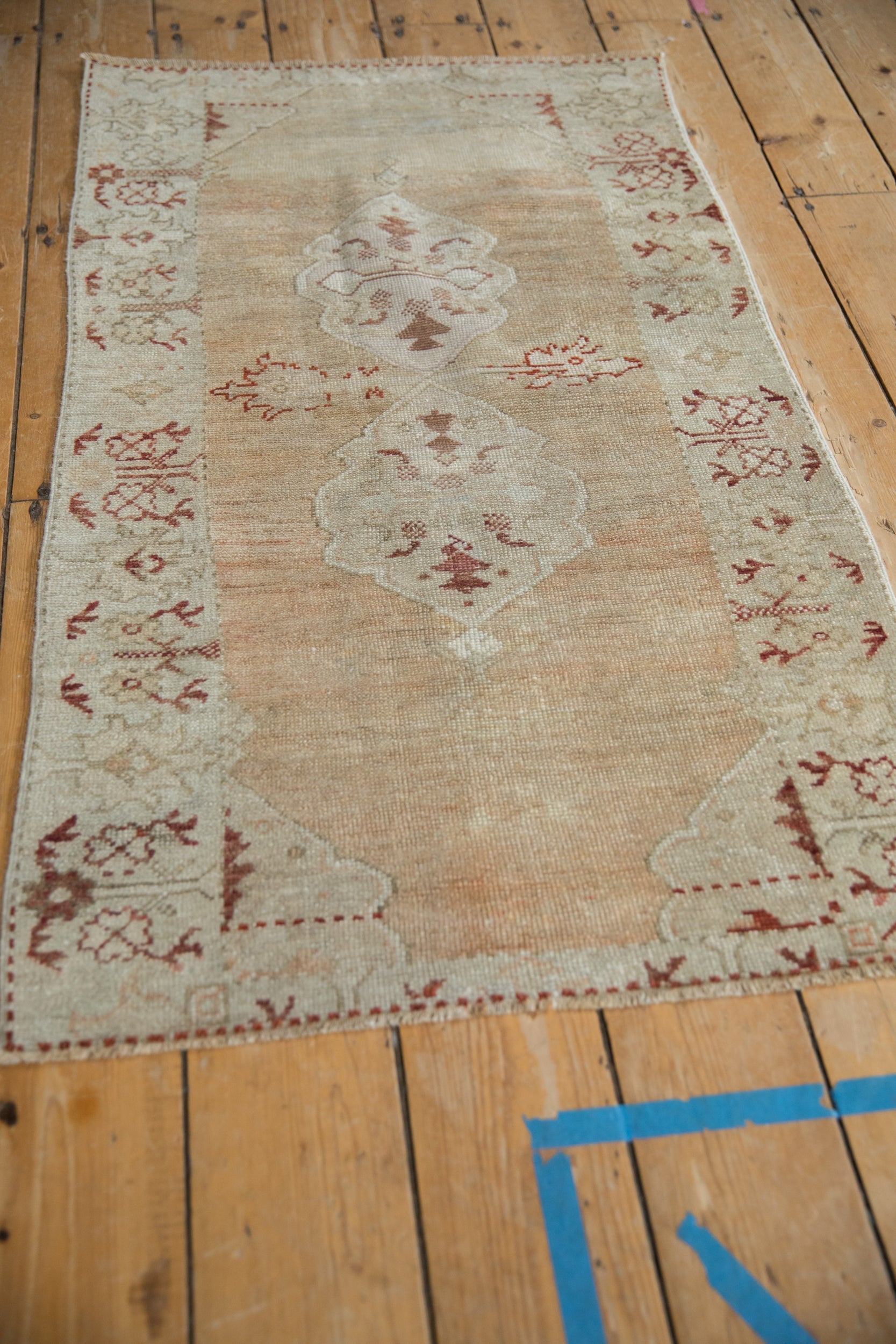 Vintage Distressed Oushak Rug // ONH Item: 12443, Image 3