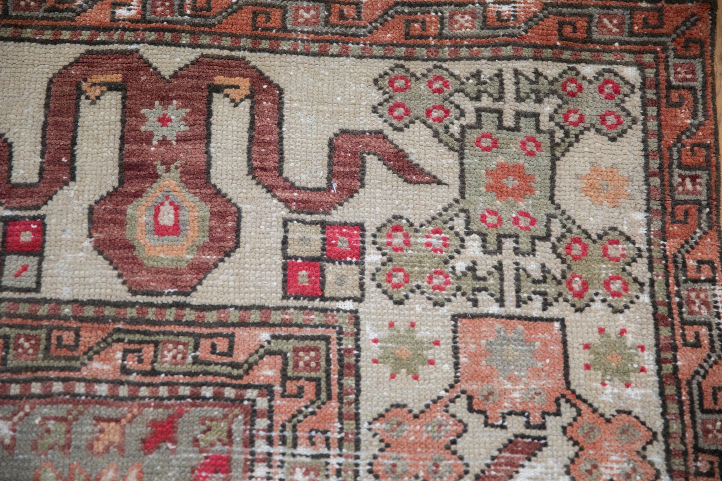 Vintage Distressed Oushak Carpet // ONH Item: 12446, Image 2