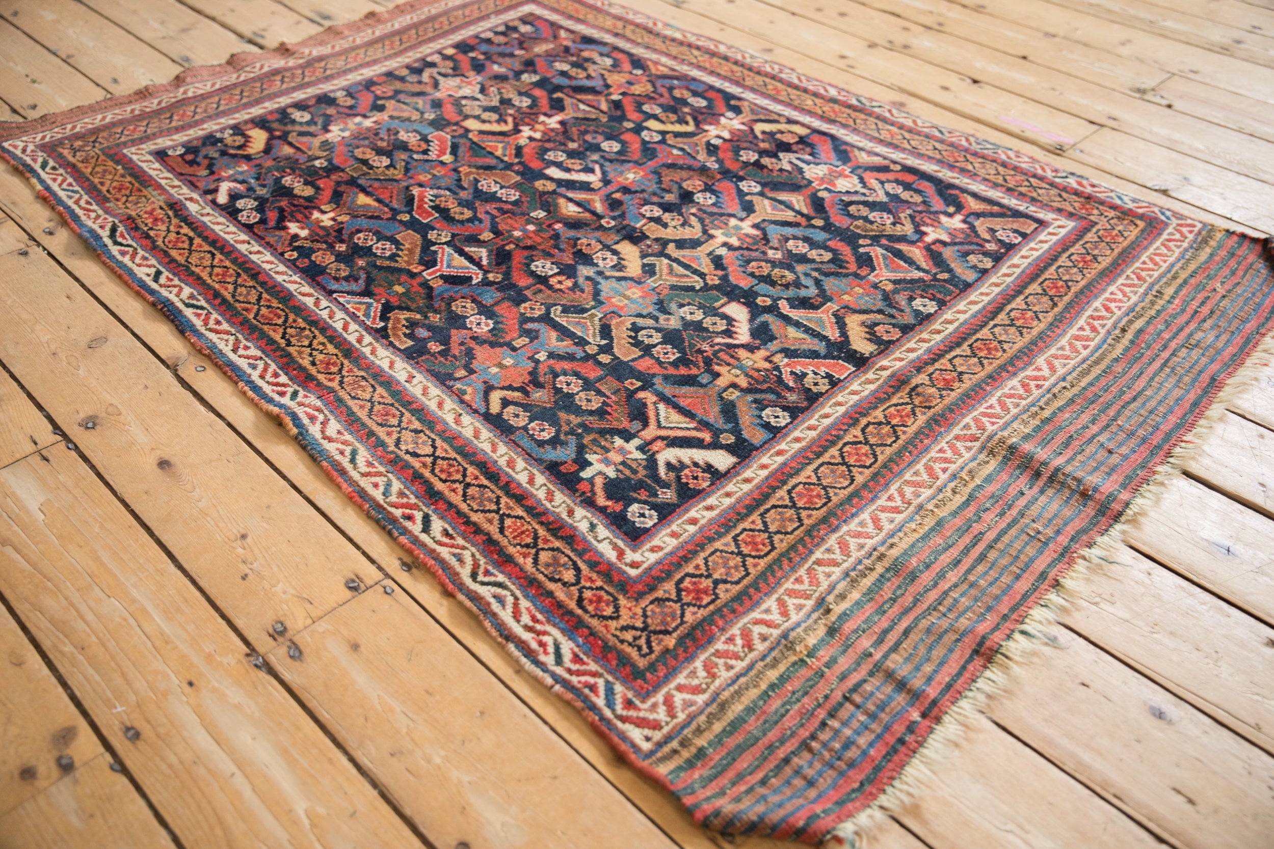 Antique Afshar Rug // ONH Item: 12552, Image 3