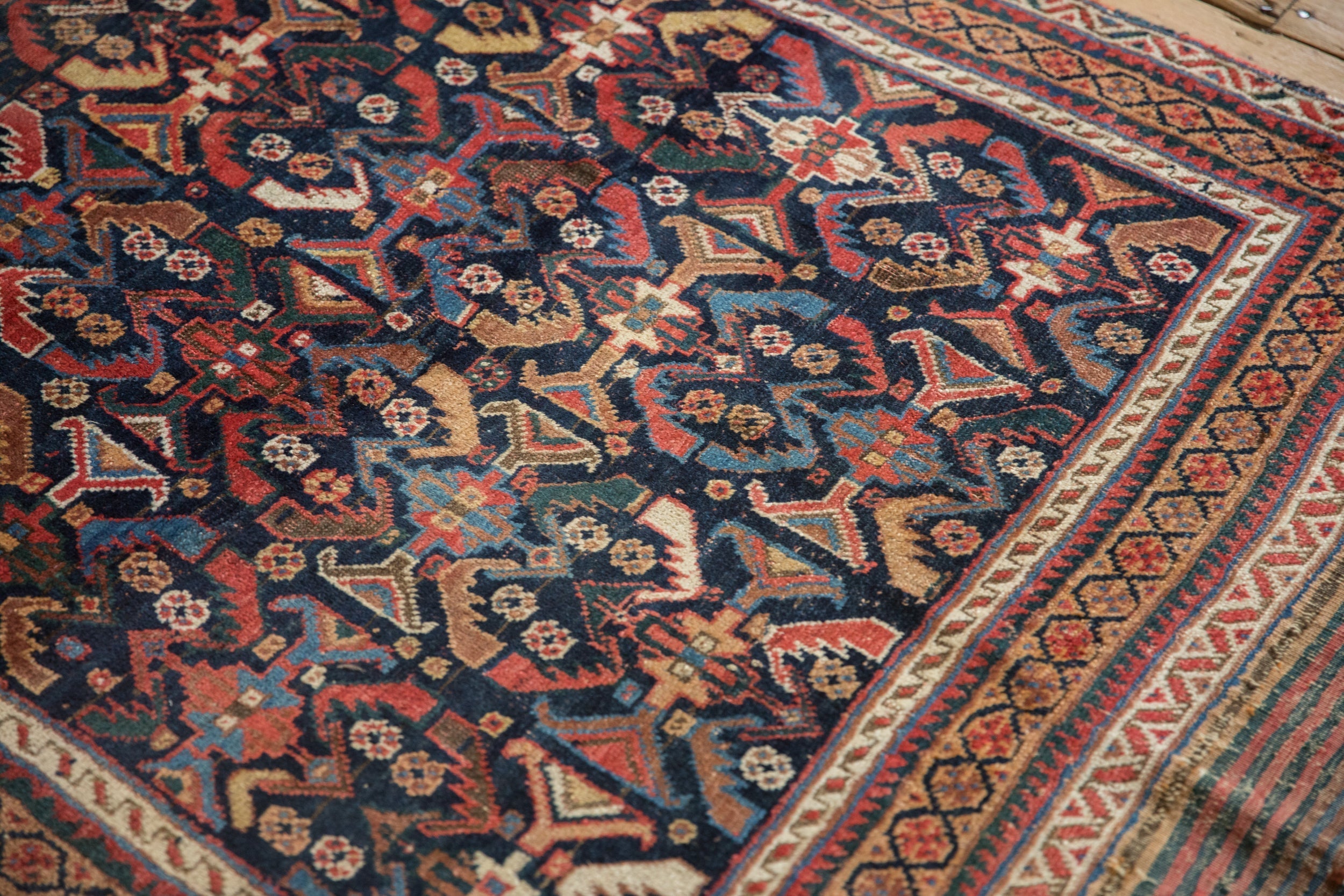 Antique Afshar Rug // ONH Item: 12552, Image 4