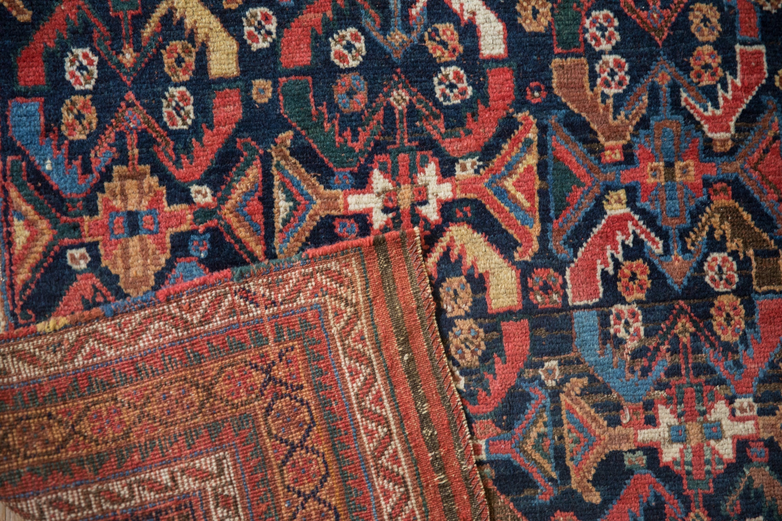 Antique Afshar Rug // ONH Item: 12552, Image 10
