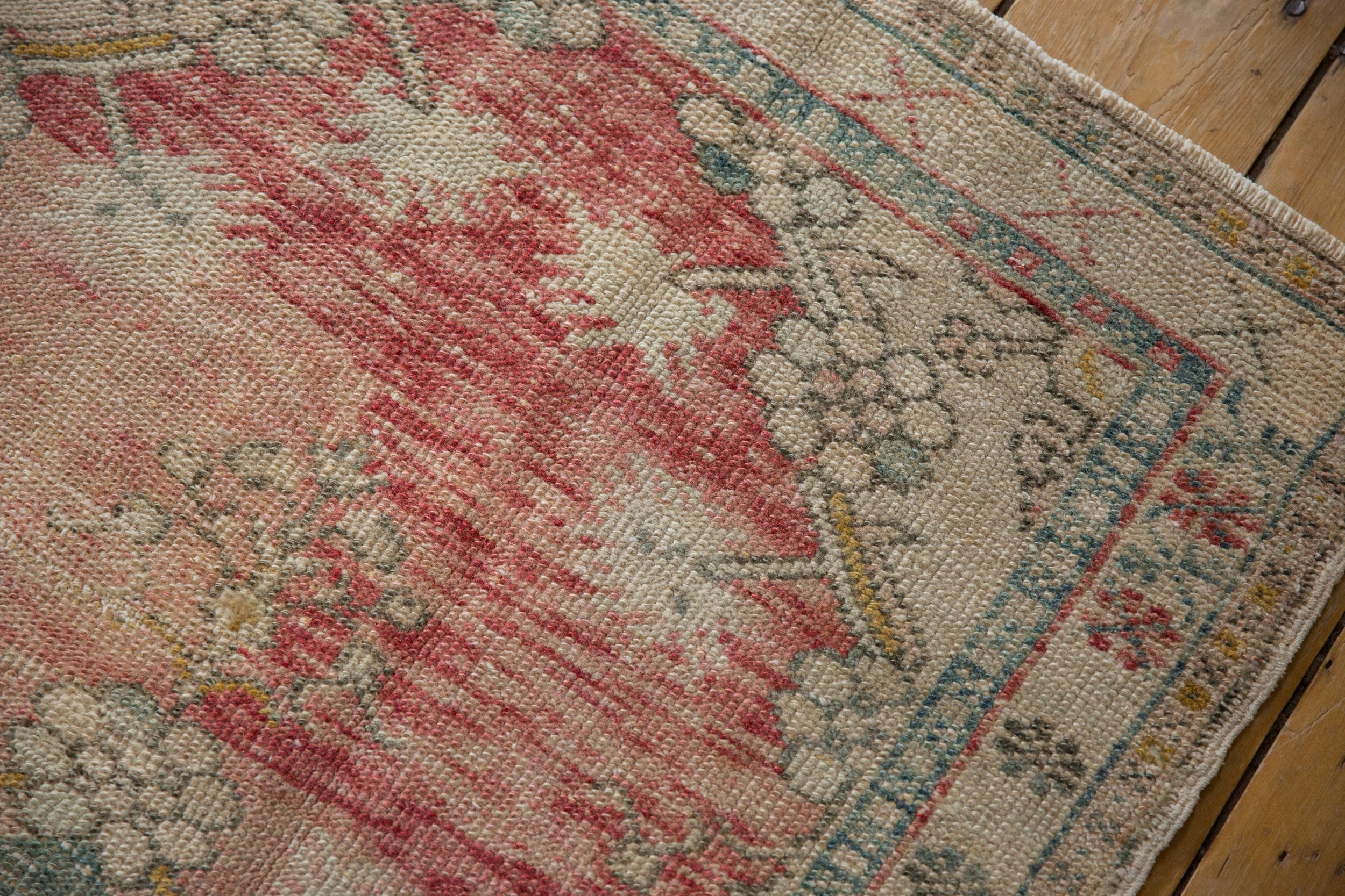 Vintage Distressed Oushak Rug // ONH Item: 12594, Image 3