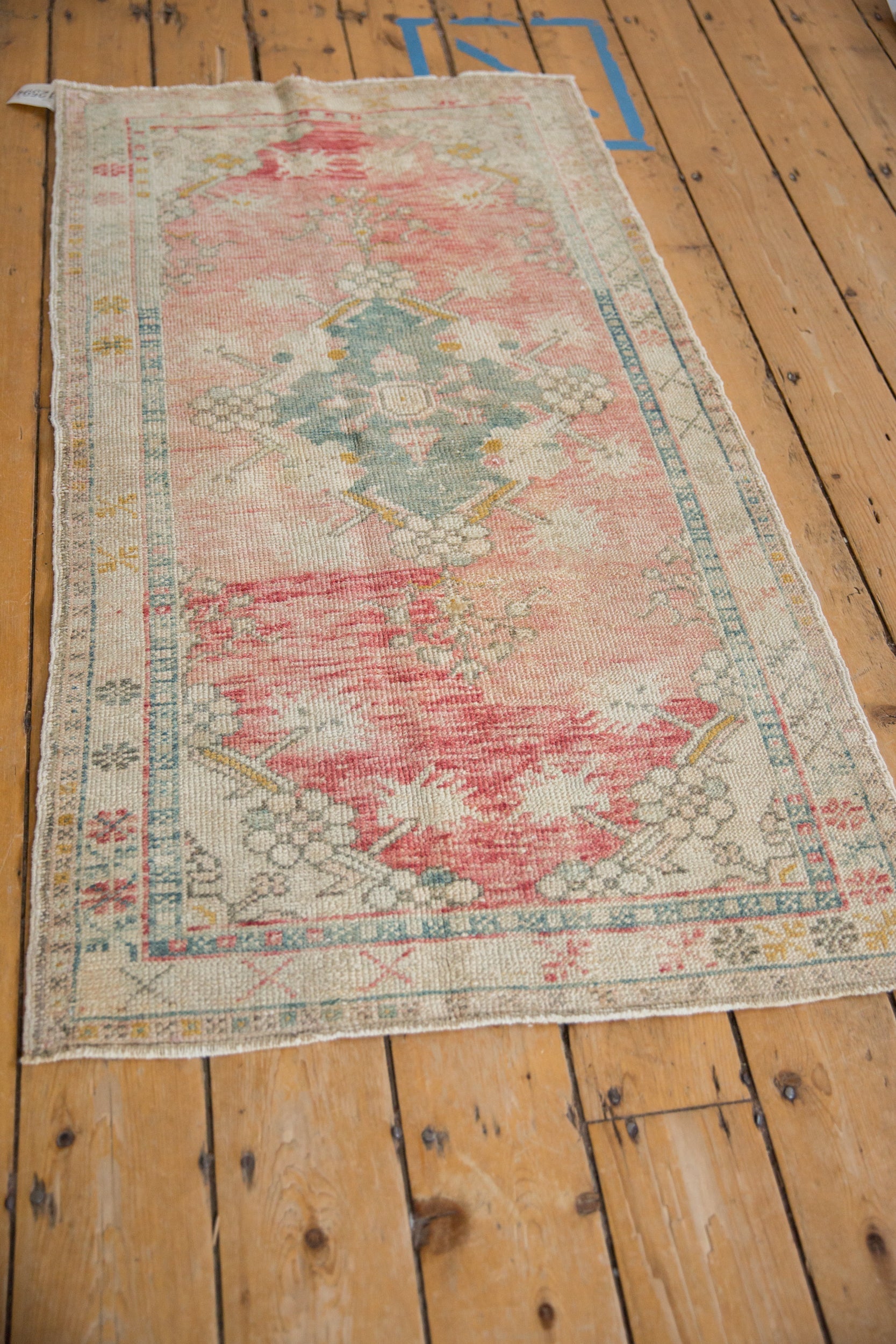 Vintage Distressed Oushak Rug // ONH Item: 12594, Image 4