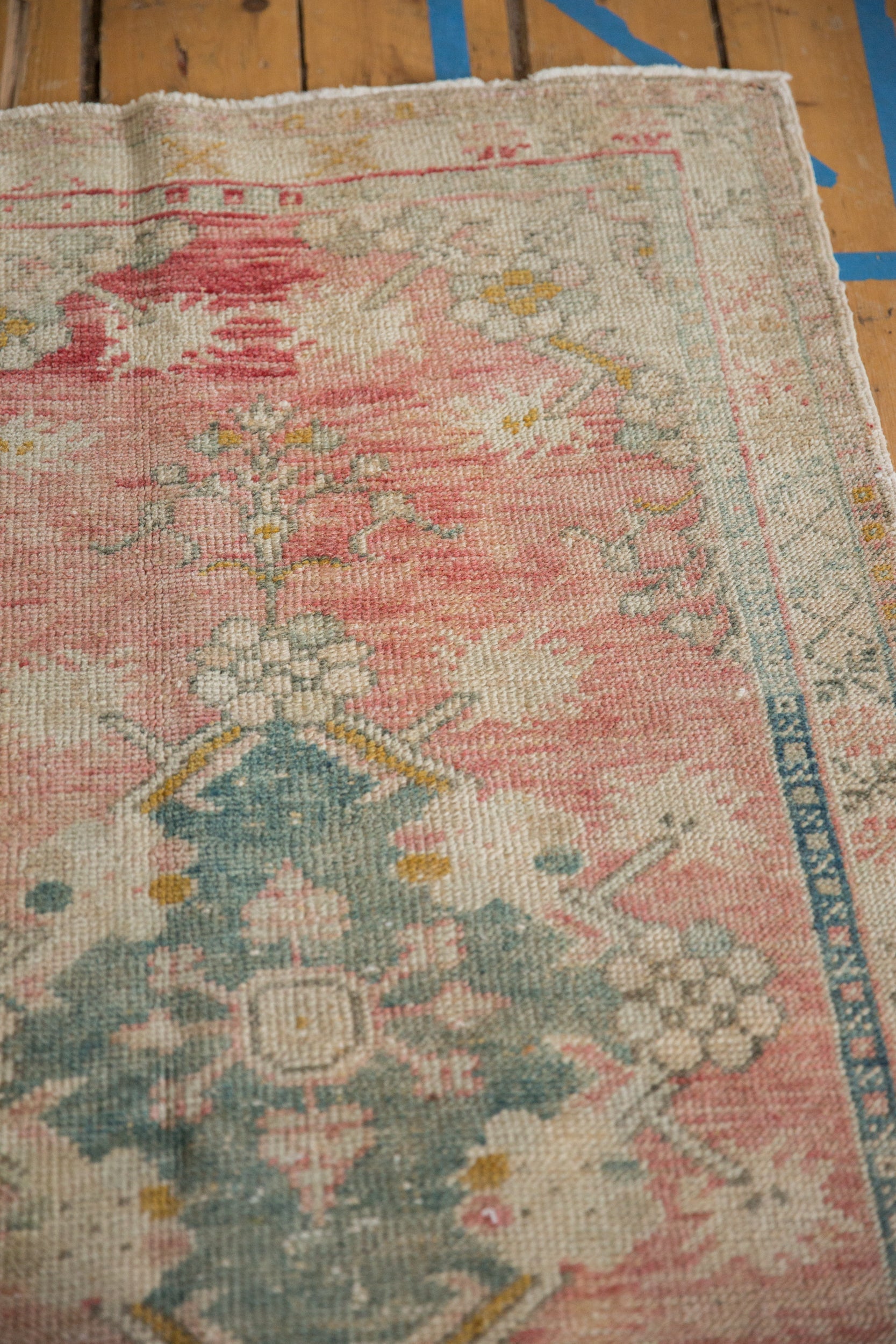 Vintage Distressed Oushak Rug // ONH Item: 12594, Image 6