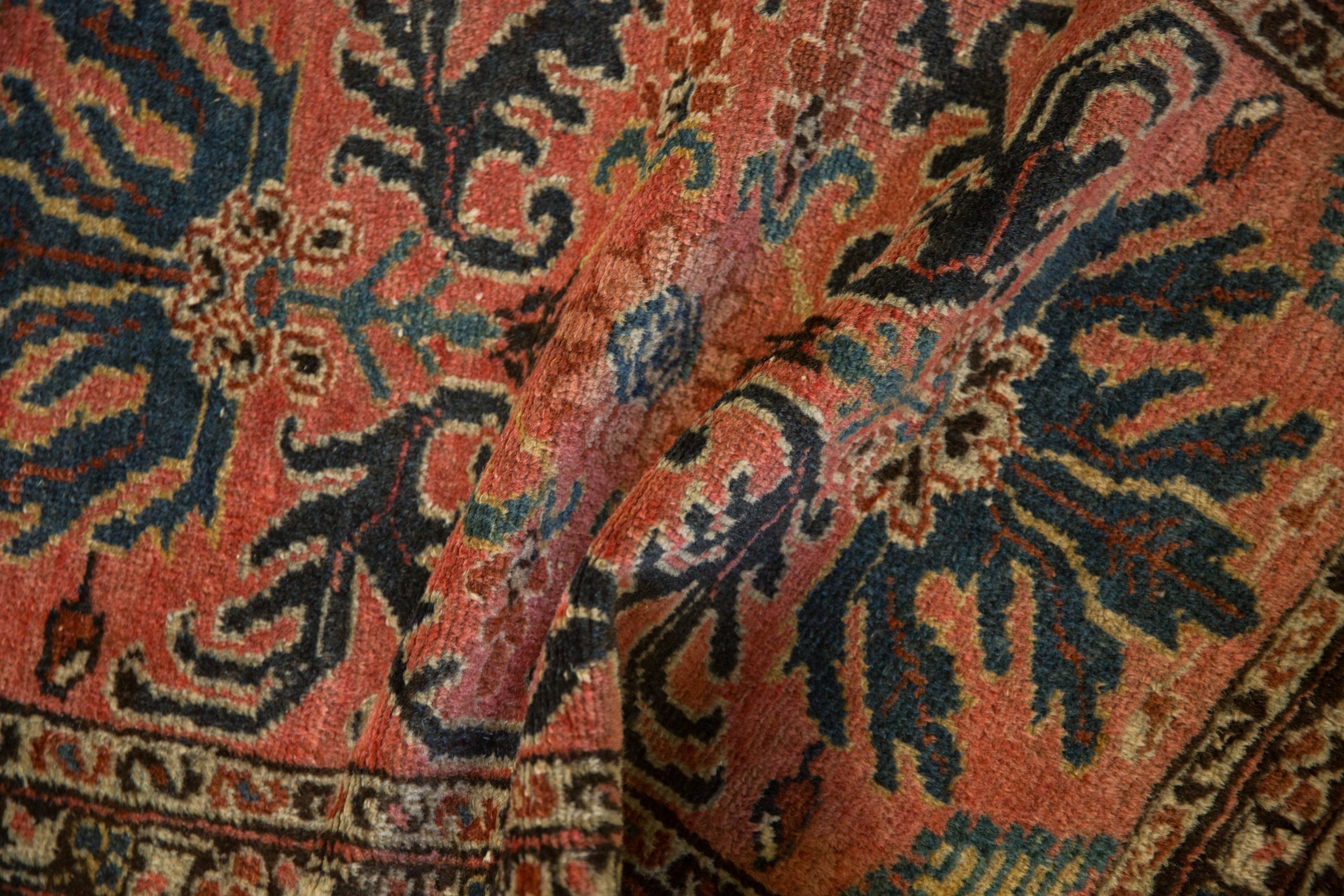 Vintage Mehreban Rug Mat // ONH Item: 12610, Image 7