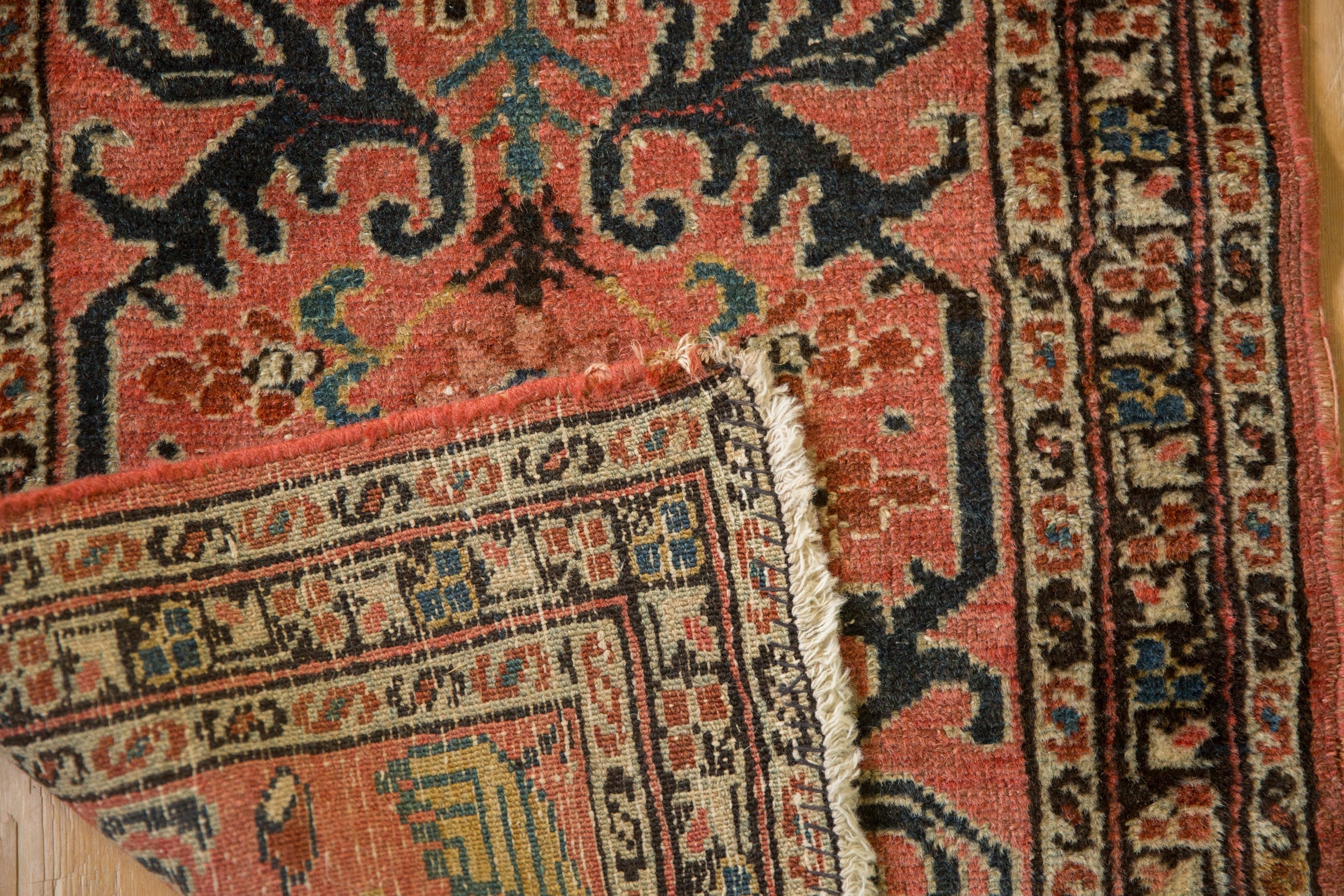 Vintage Mehreban Rug Mat // ONH Item: 12610, Image 8