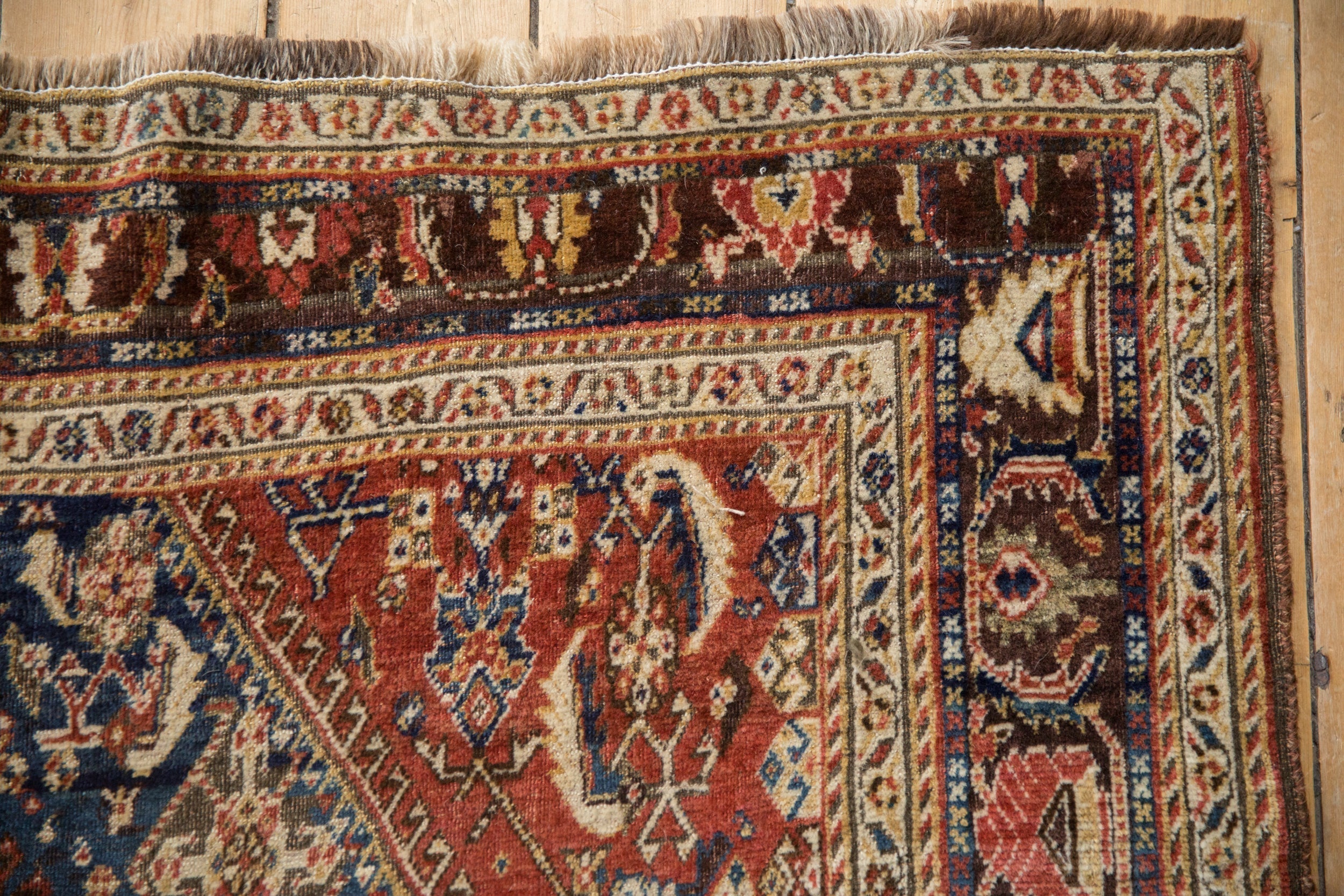 Antique Fine Qashqai Rug // ONH Item: 12617, Image 2