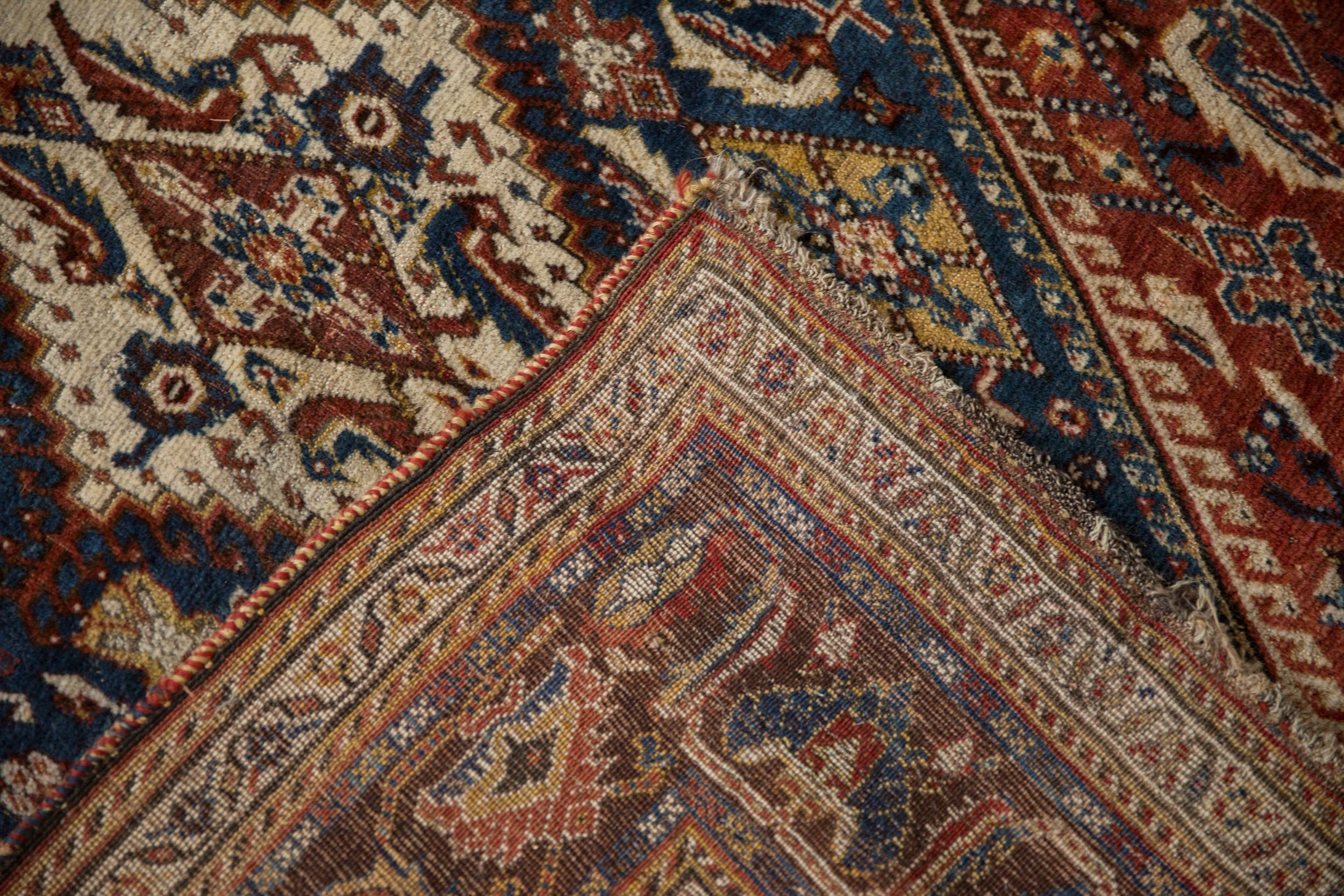 Antique Fine Qashqai Rug // ONH Item: 12617, Image 10