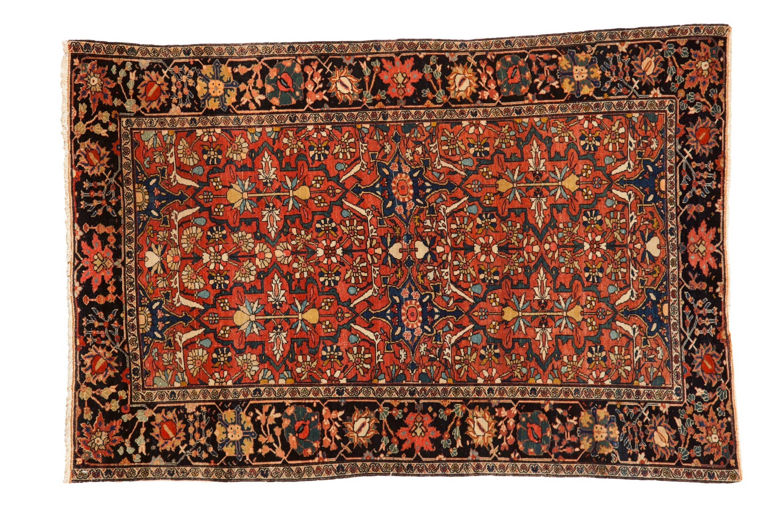 Antique Fine Farahan Sarouk Rug // ONH Item: 12654