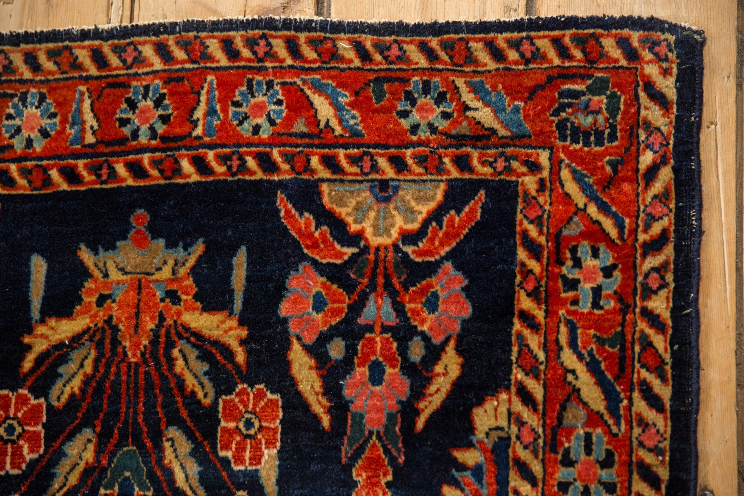 Antique Mohajeran Sarouk Rug Runner // ONH Item: 12658, Image 2