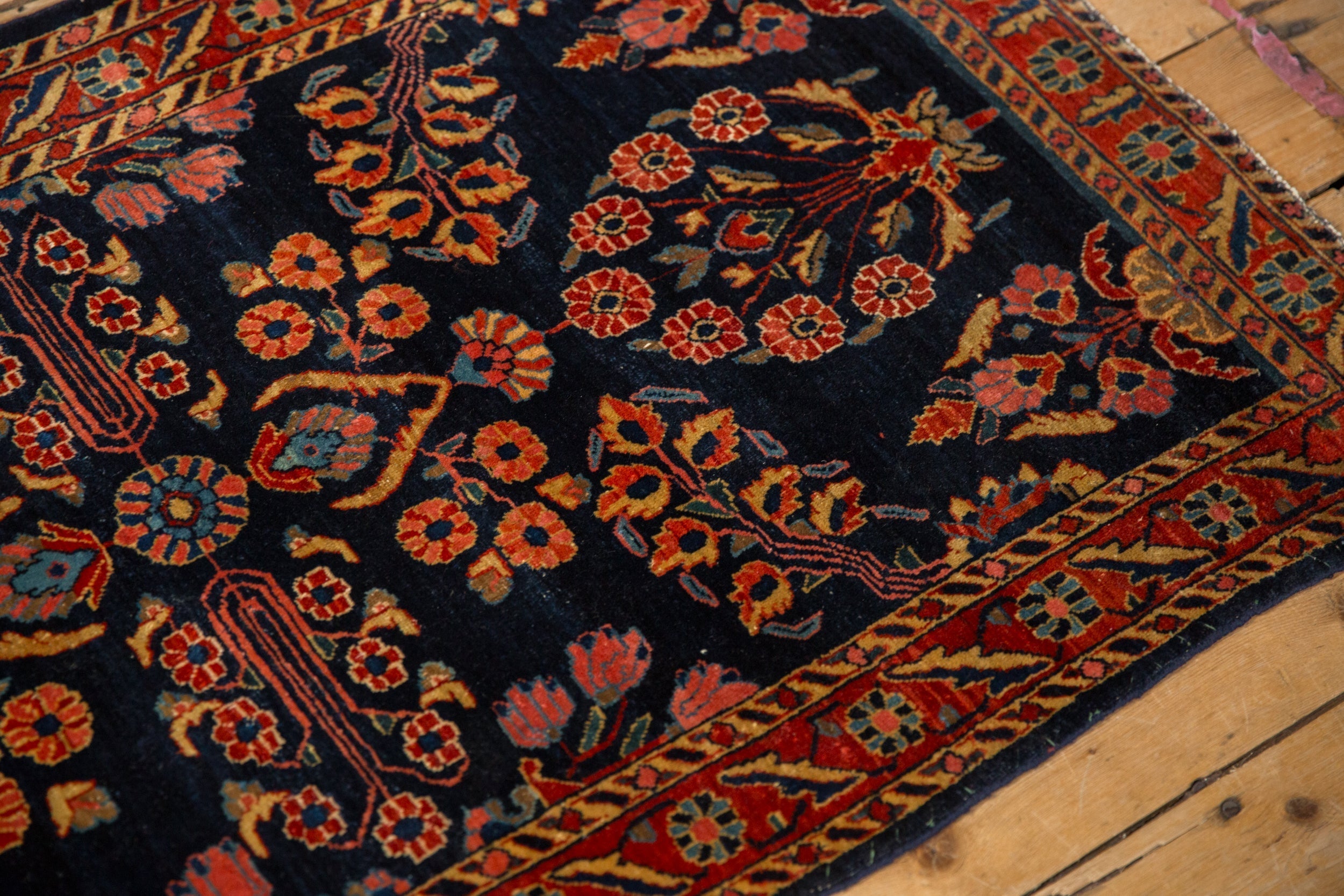 Antique Mohajeran Sarouk Rug Runner // ONH Item: 12658, Image 6