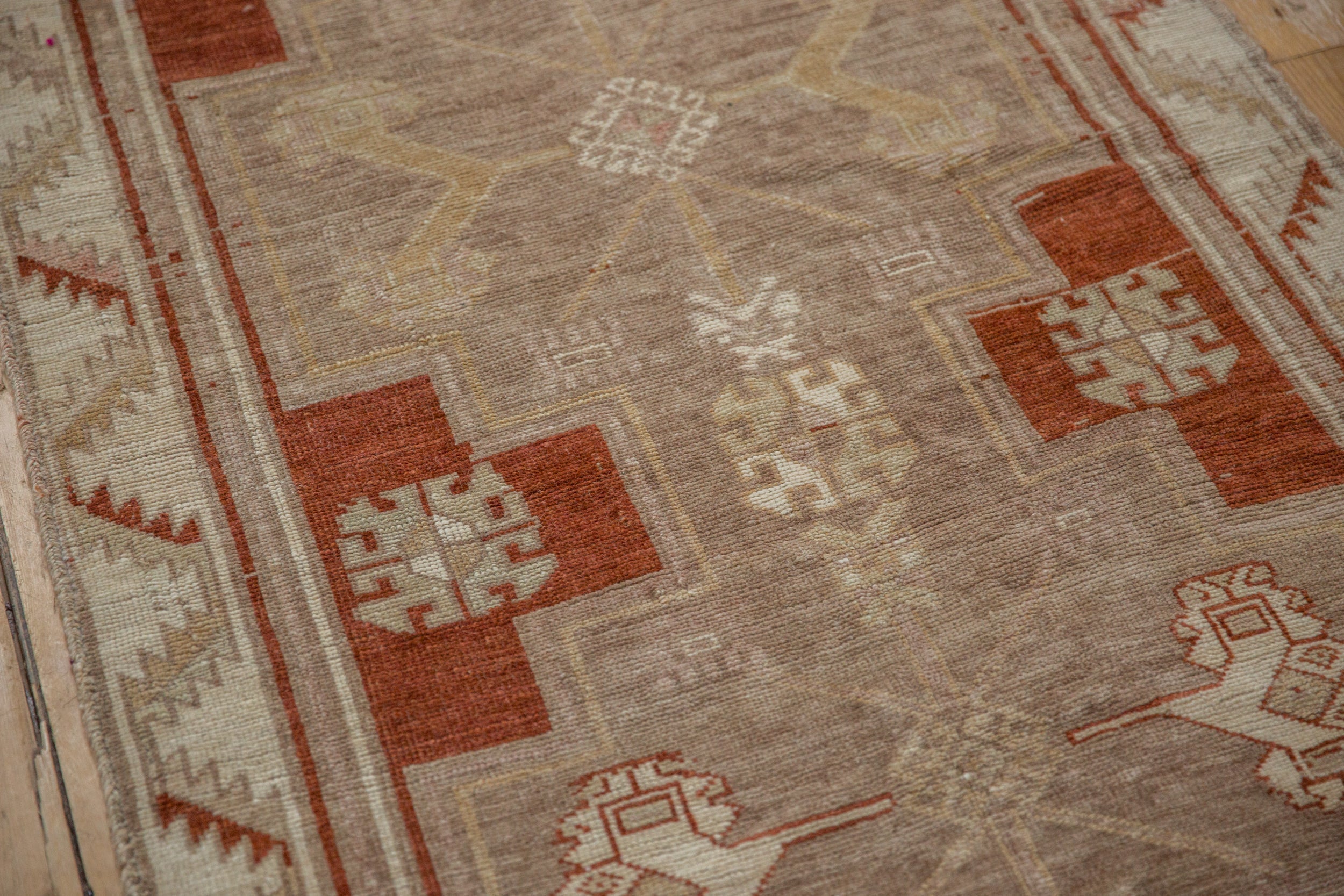 Vintage Distressed Kars Rug Runner // ONH Item: 12661, Image 6