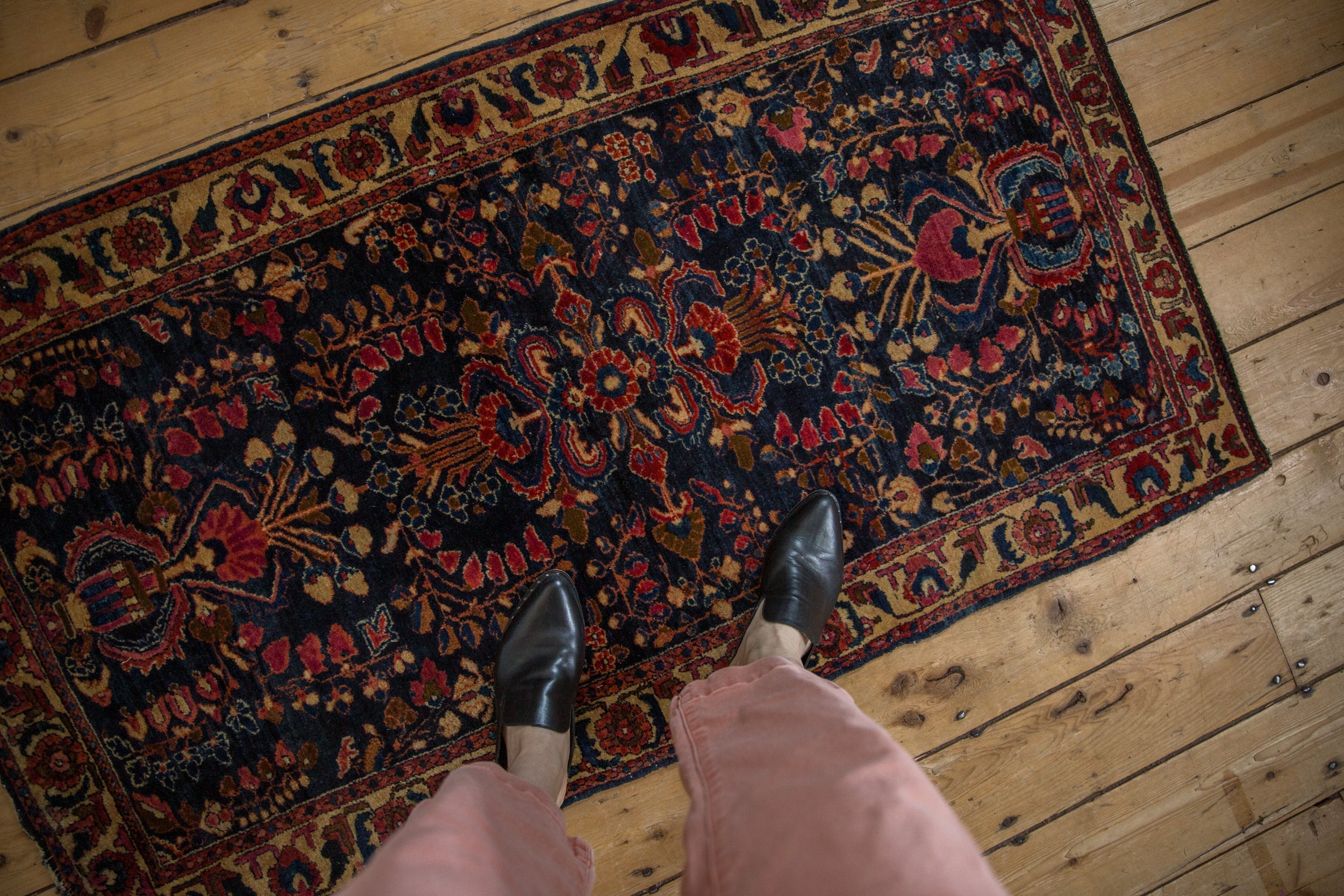 Antique Fine Mohajeran Sarouk Rug Runner // ONH Item: 12716, Image 1