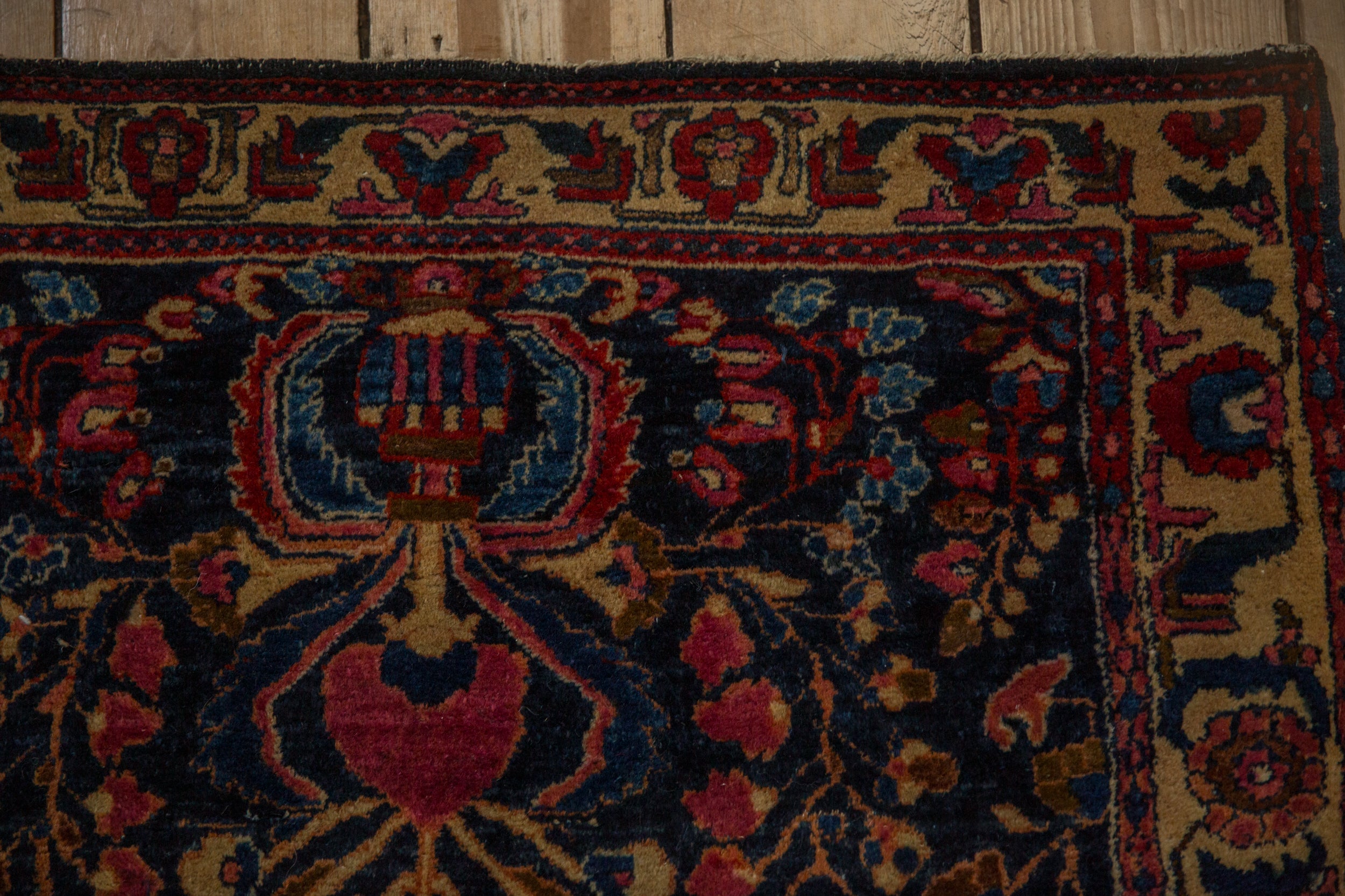 Antique Fine Mohajeran Sarouk Rug Runner // ONH Item: 12716, Image 2