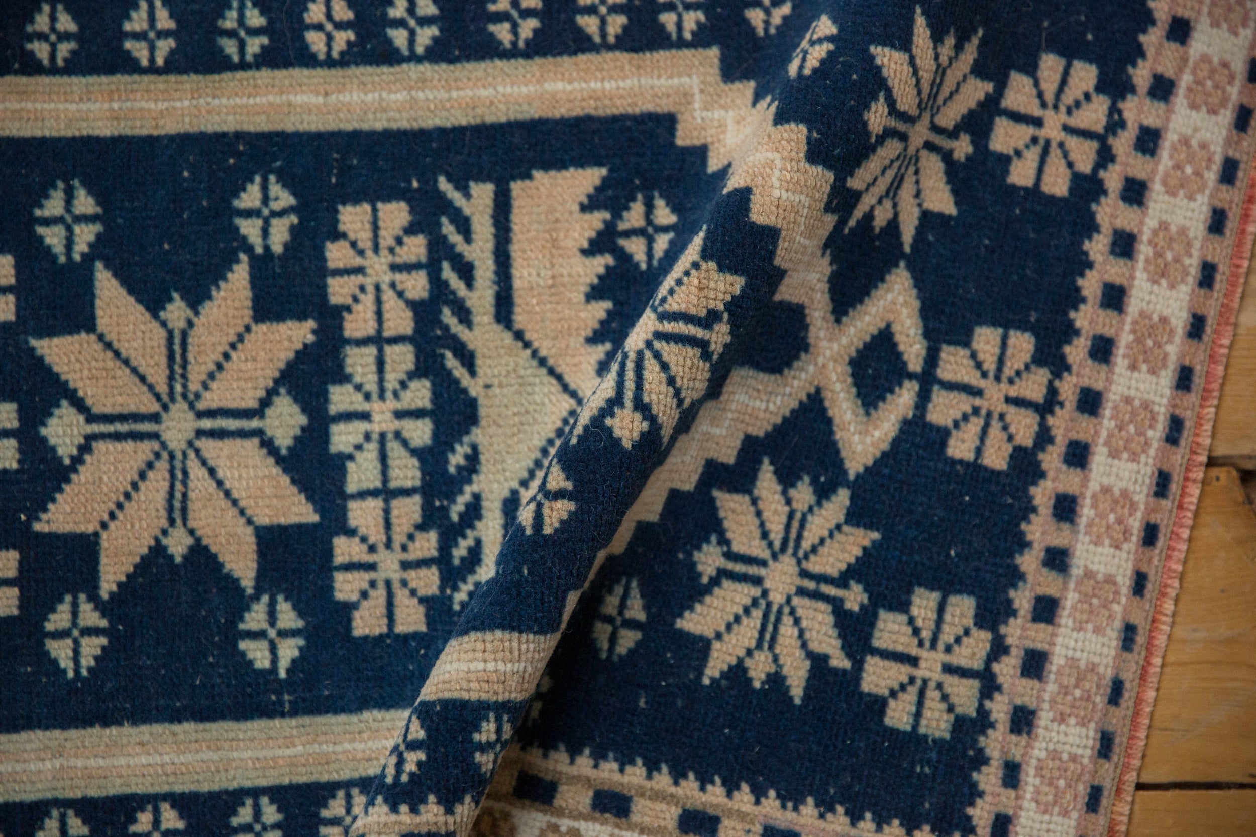 Vintage Distressed Oushak Rug // ONH Item: 12759, Image 5