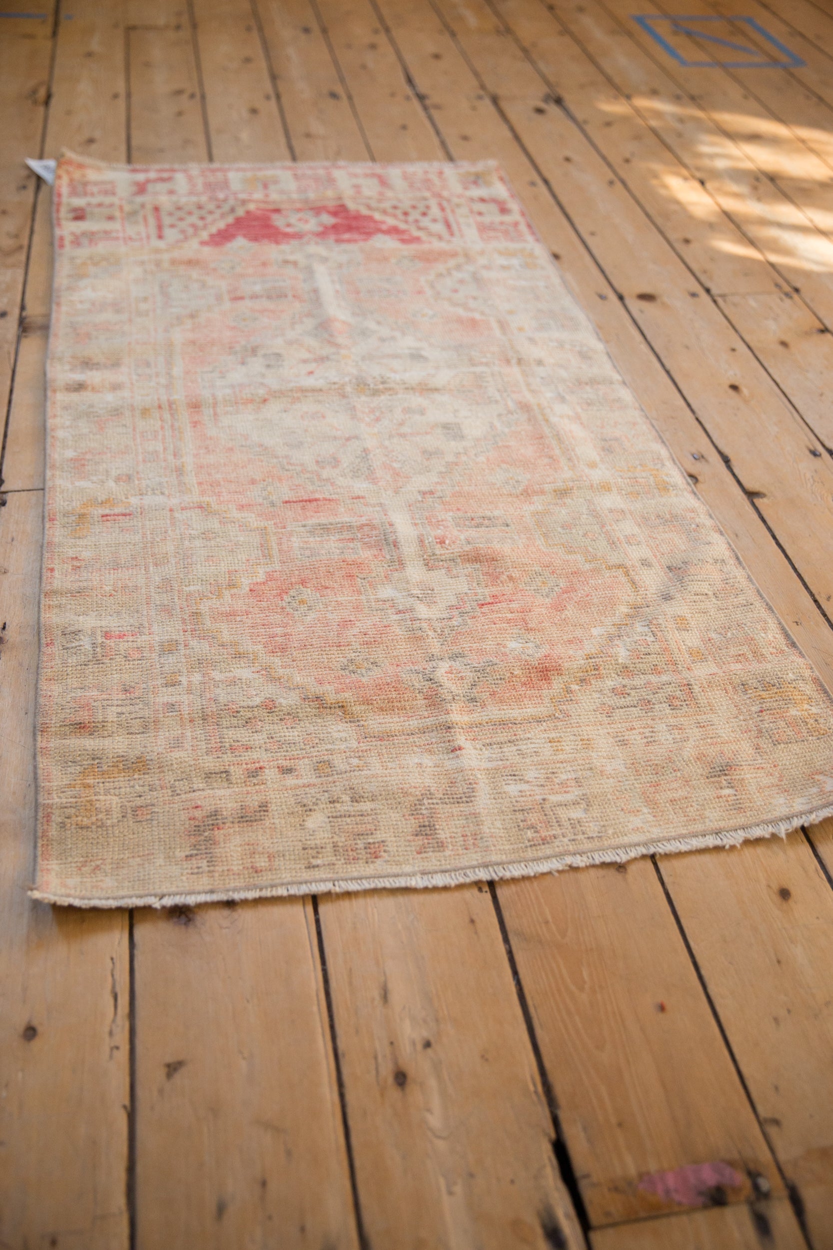 Vintage Distressed Oushak Rug Runner // ONH Item: 12791, Image 6