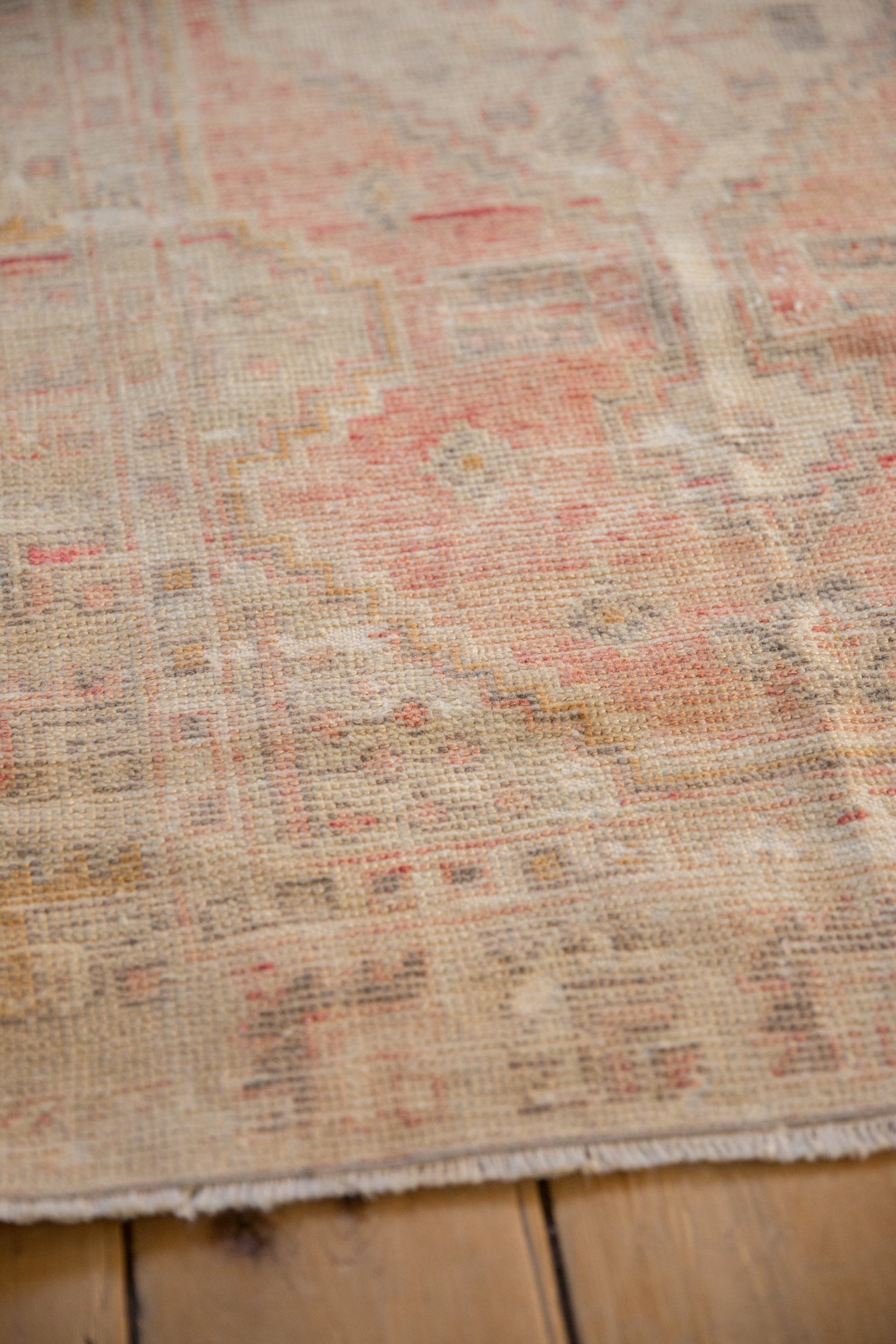 Vintage Distressed Oushak Rug Runner // ONH Item: 12791, Image 7
